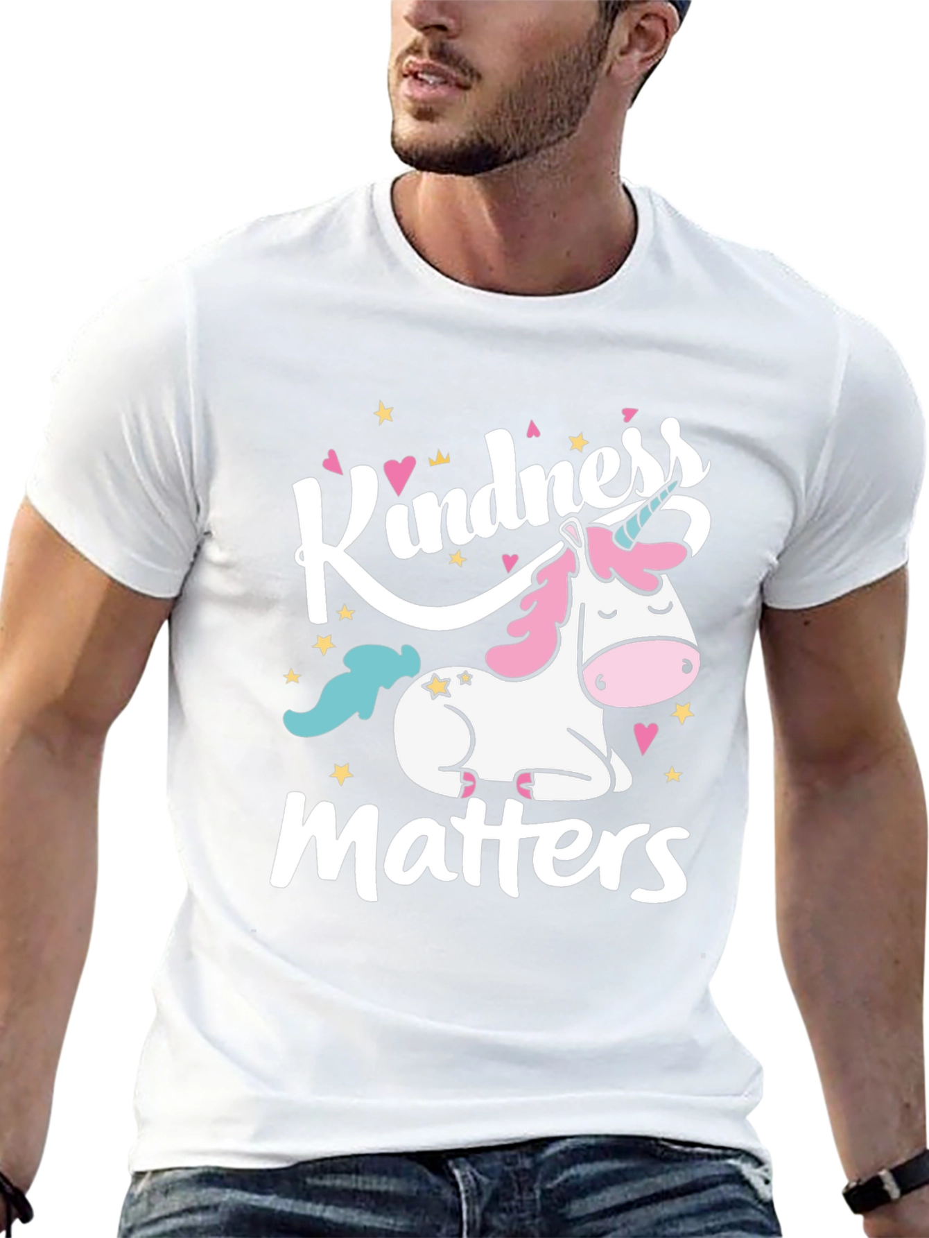 Kindness Matters Unicorn Graphic Tee