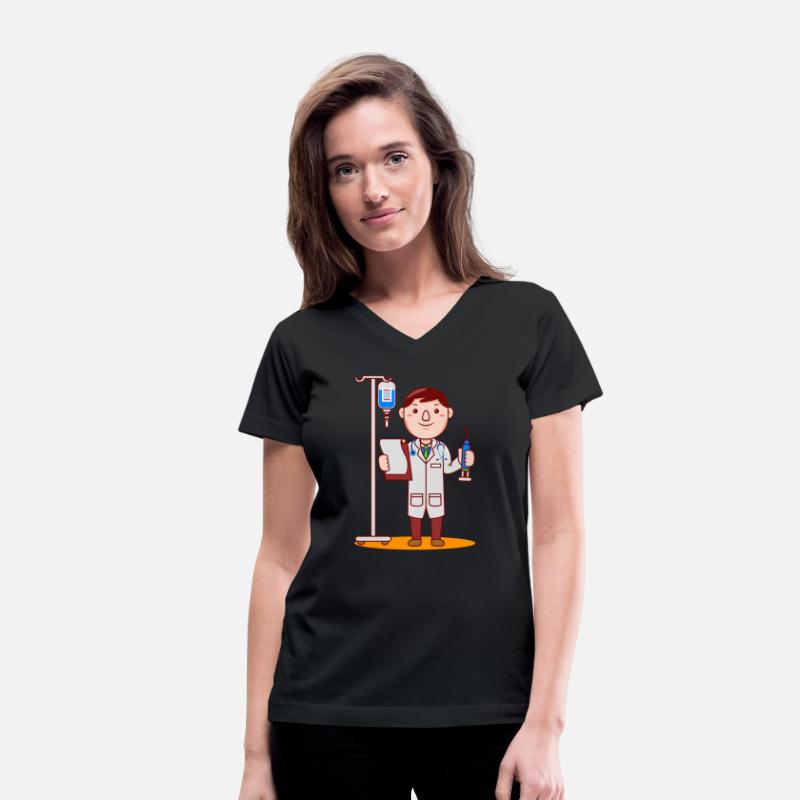 Cute Doctor Cartoon green