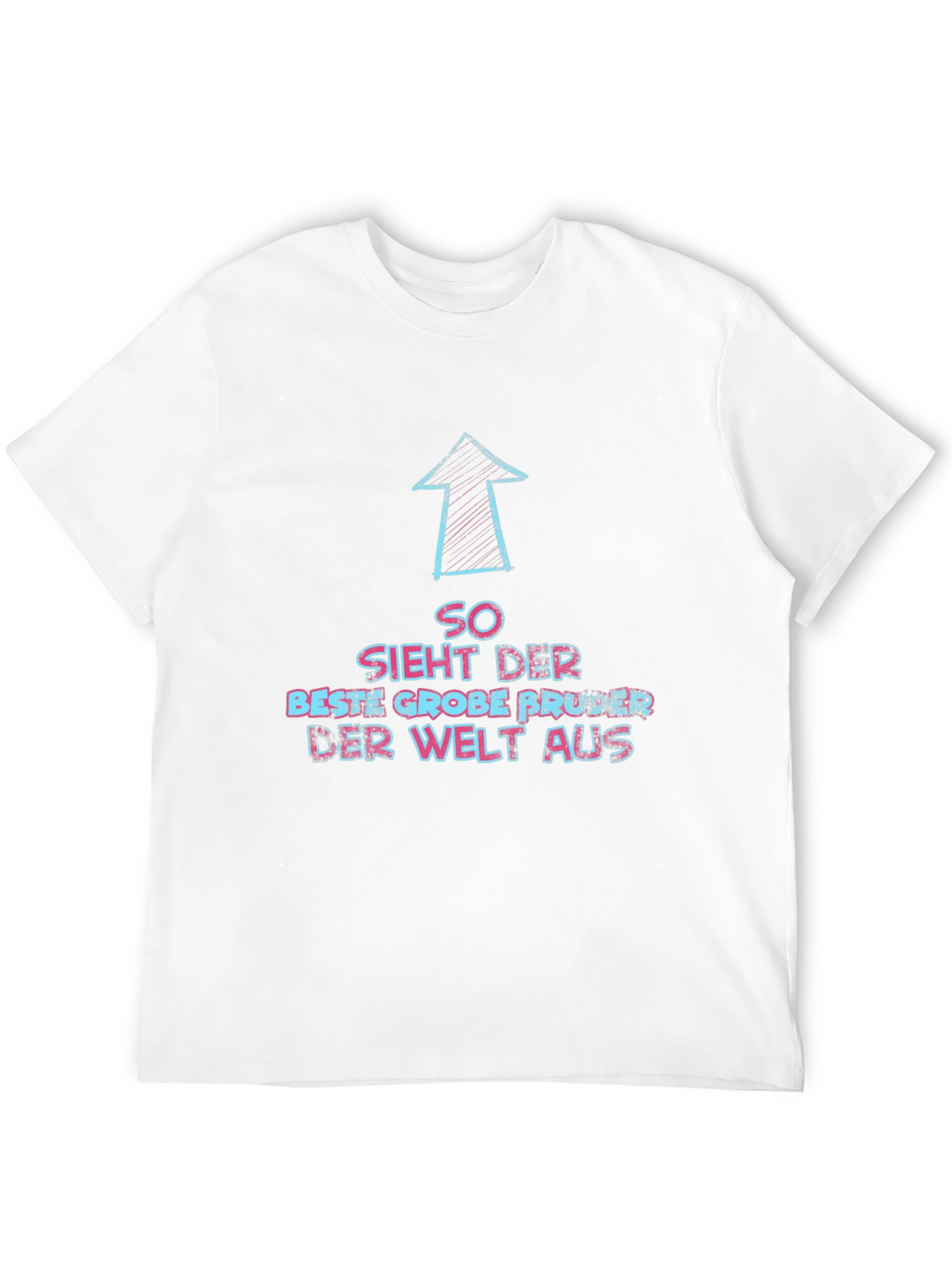Best Big Brother Arrow Graphic Tee - Black