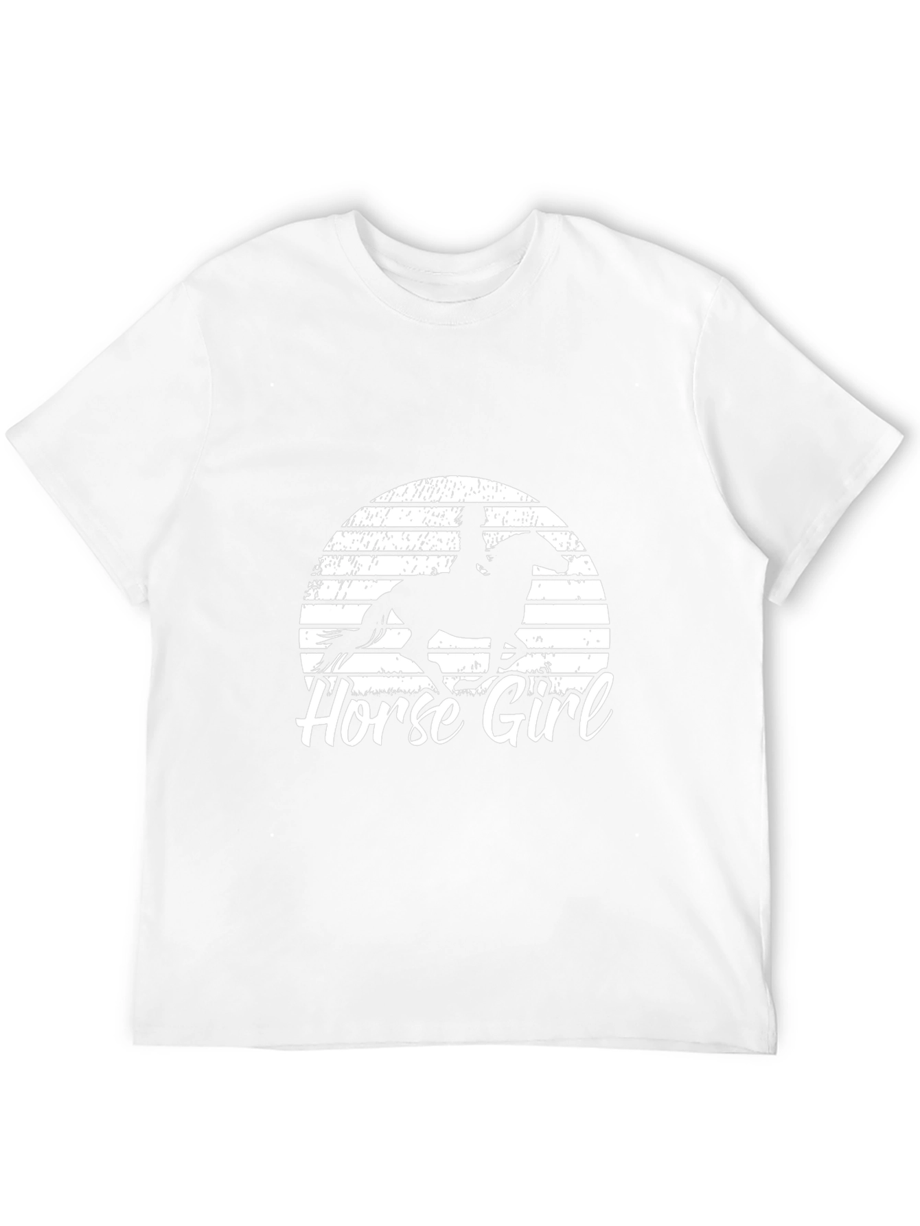 Horse Girl Graphic Tee - Equestrian Lover T-Shirt