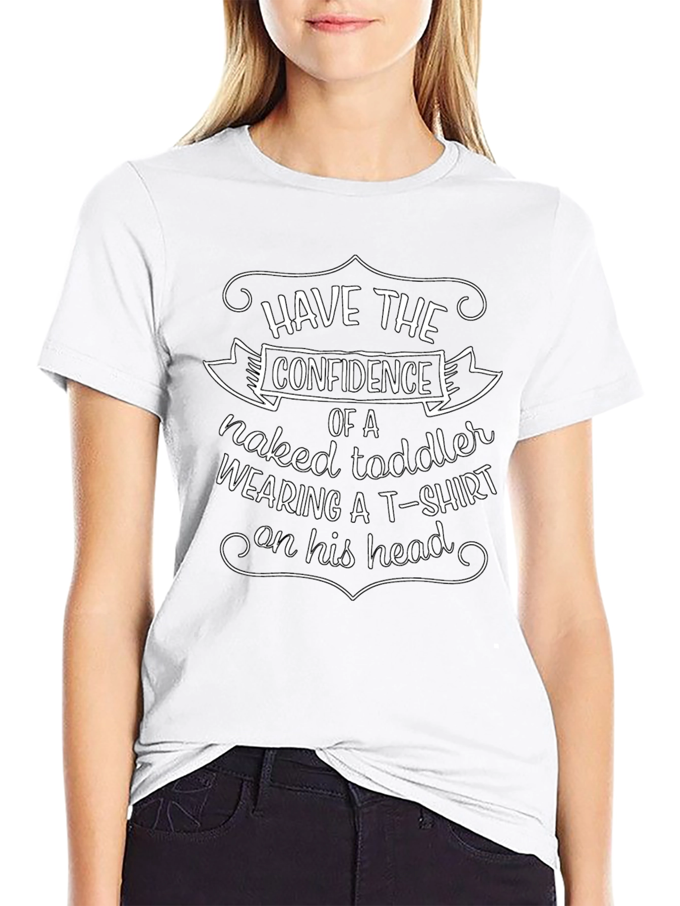 Confidence Toddler T-Shirt - Funny Graphic Tee