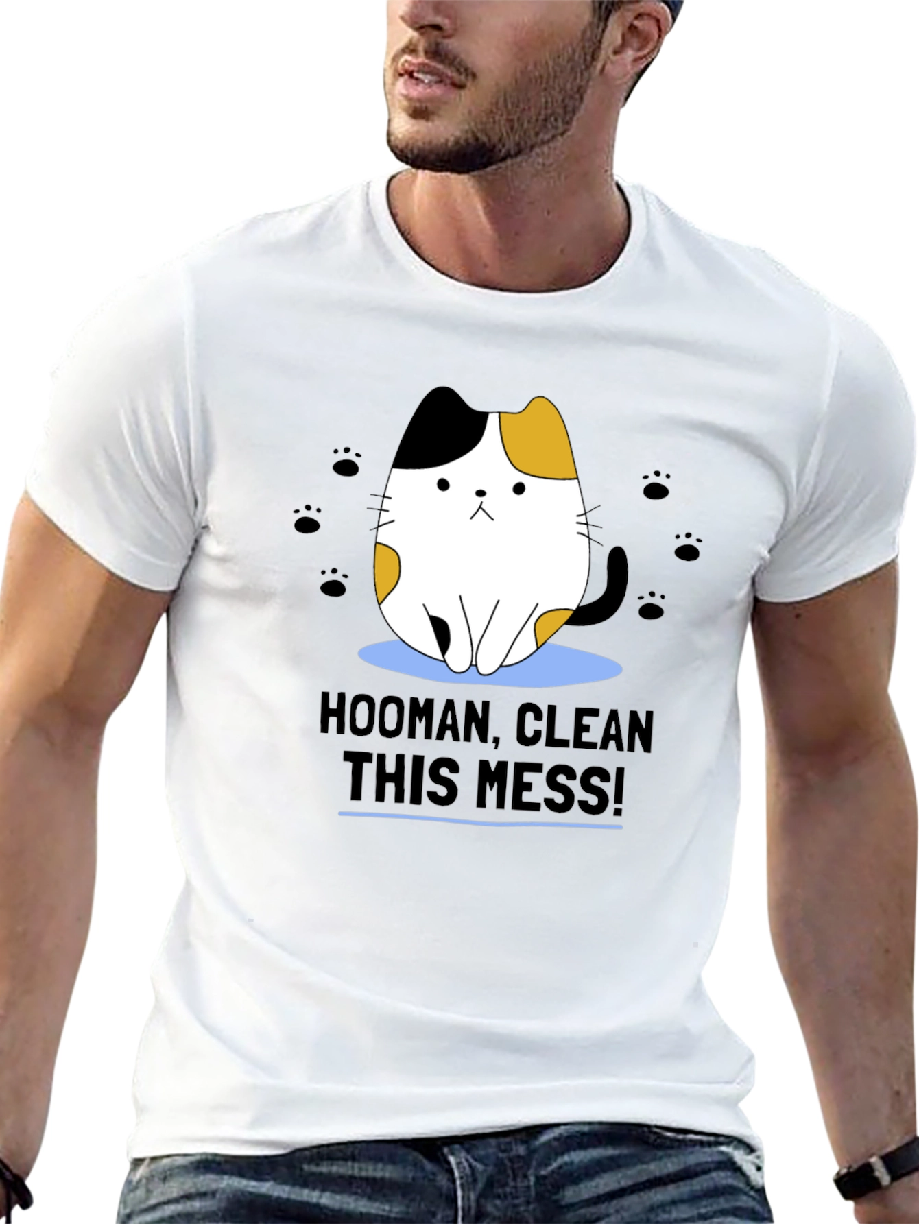 Hooman Clean This Mess! Graphic Tee