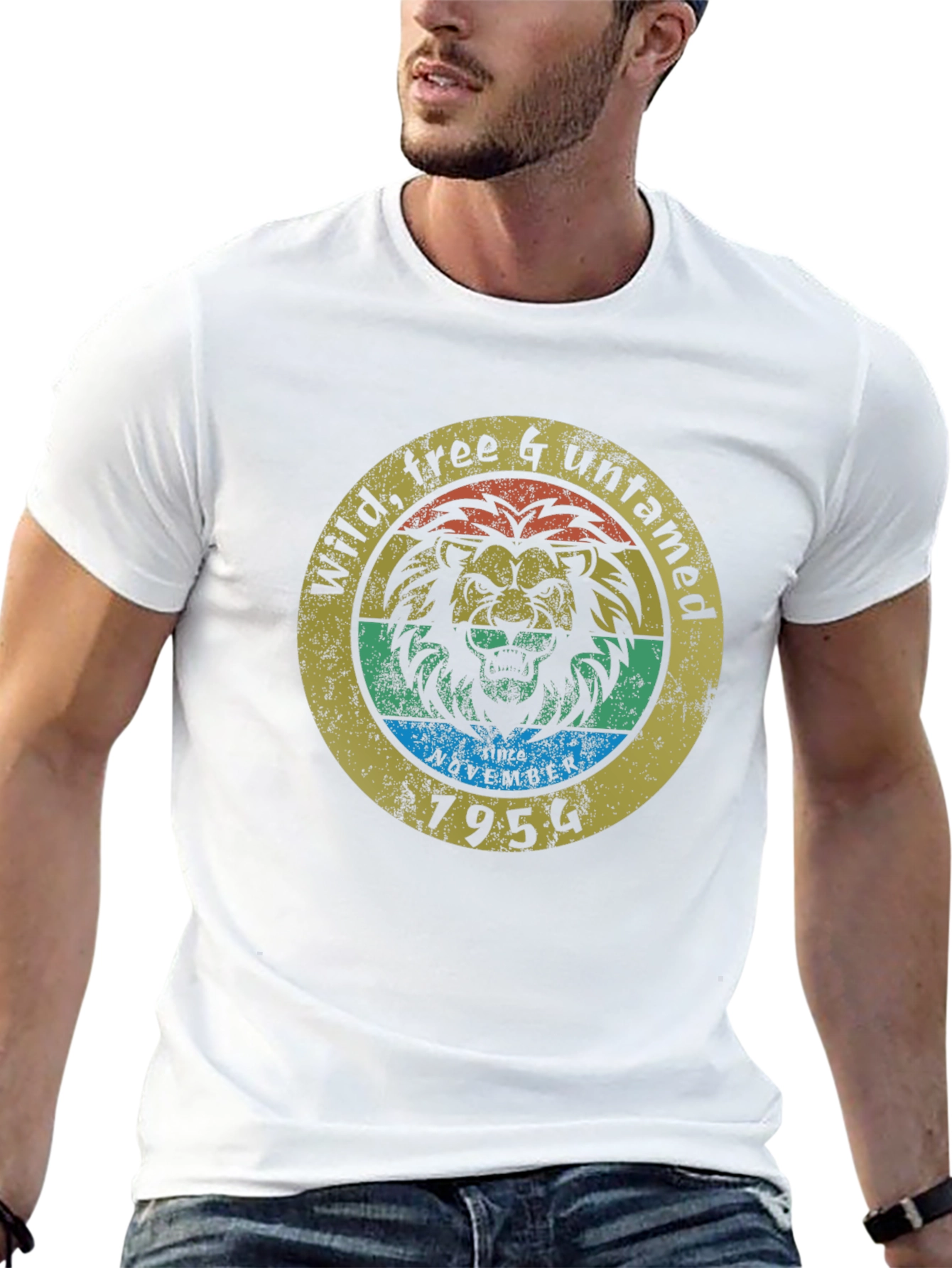 Wild Free Untamed Lion T-Shirt