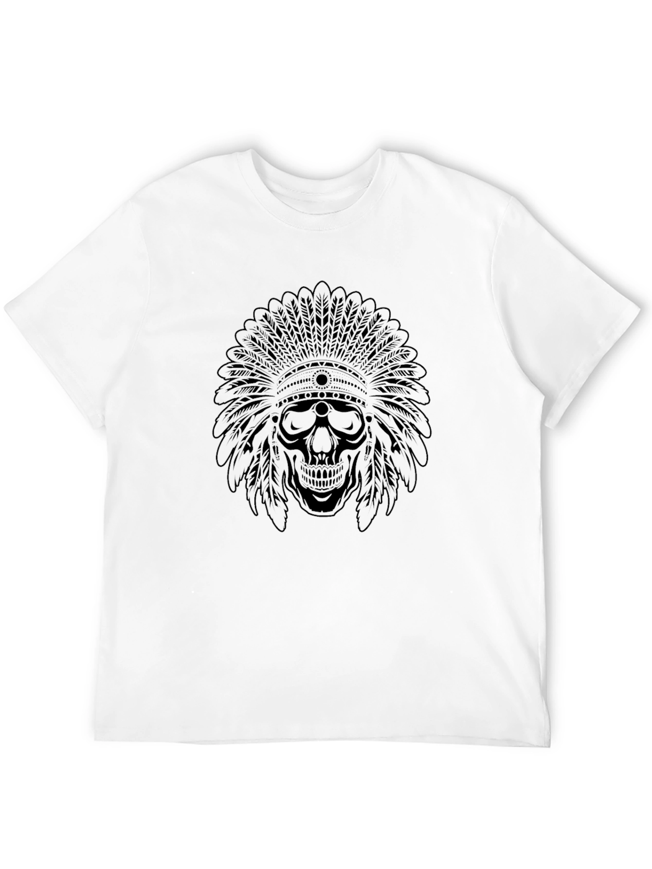 Skull Chief T-Shirt - Dark Graphic Tee