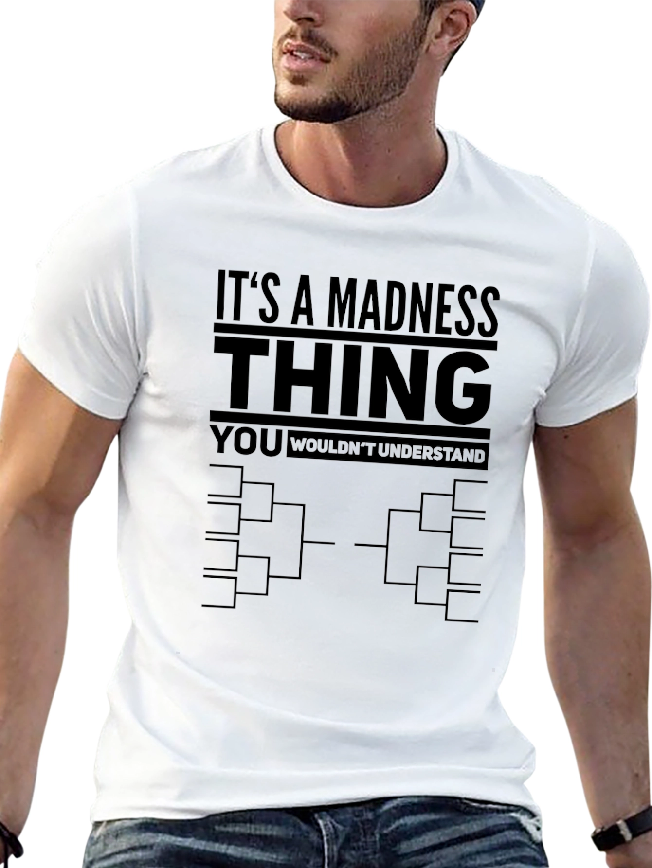 Madness Thing T-Shirt - Tournament Bracket Design