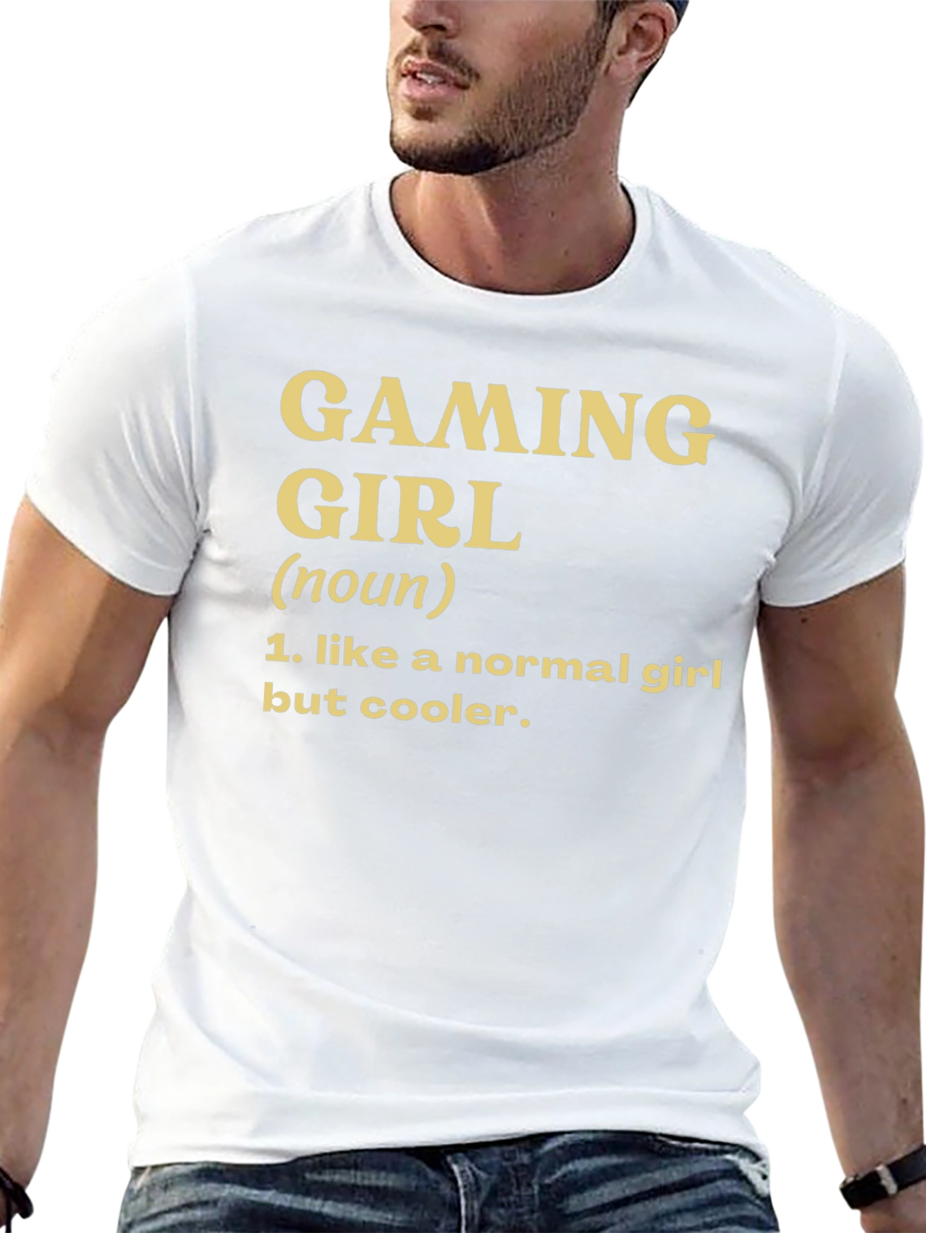 Gaming Girl Definition T-Shirt - Cool Gamer Tee