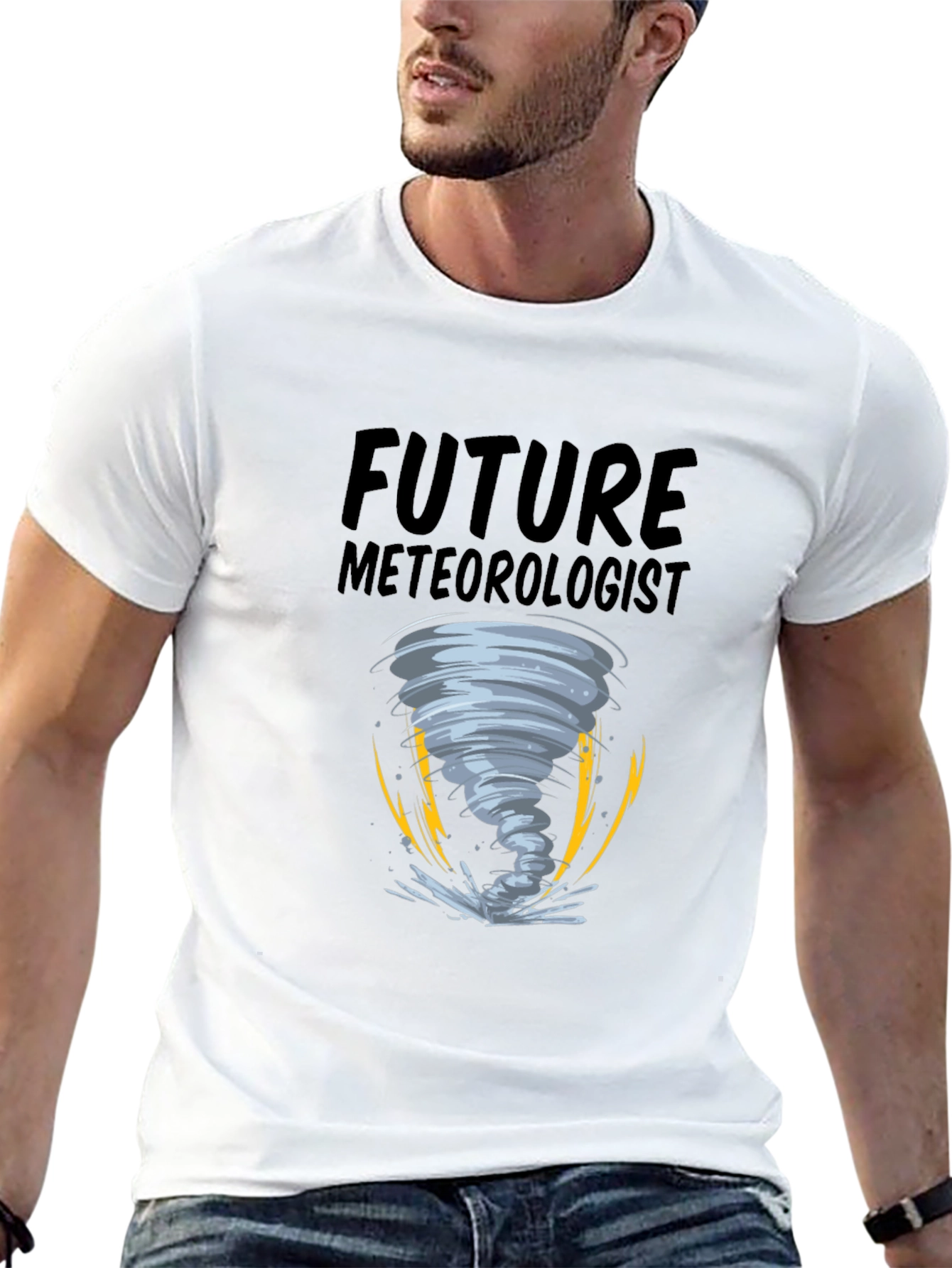 Future Meteorologist Tornado Graphic T-Shirt