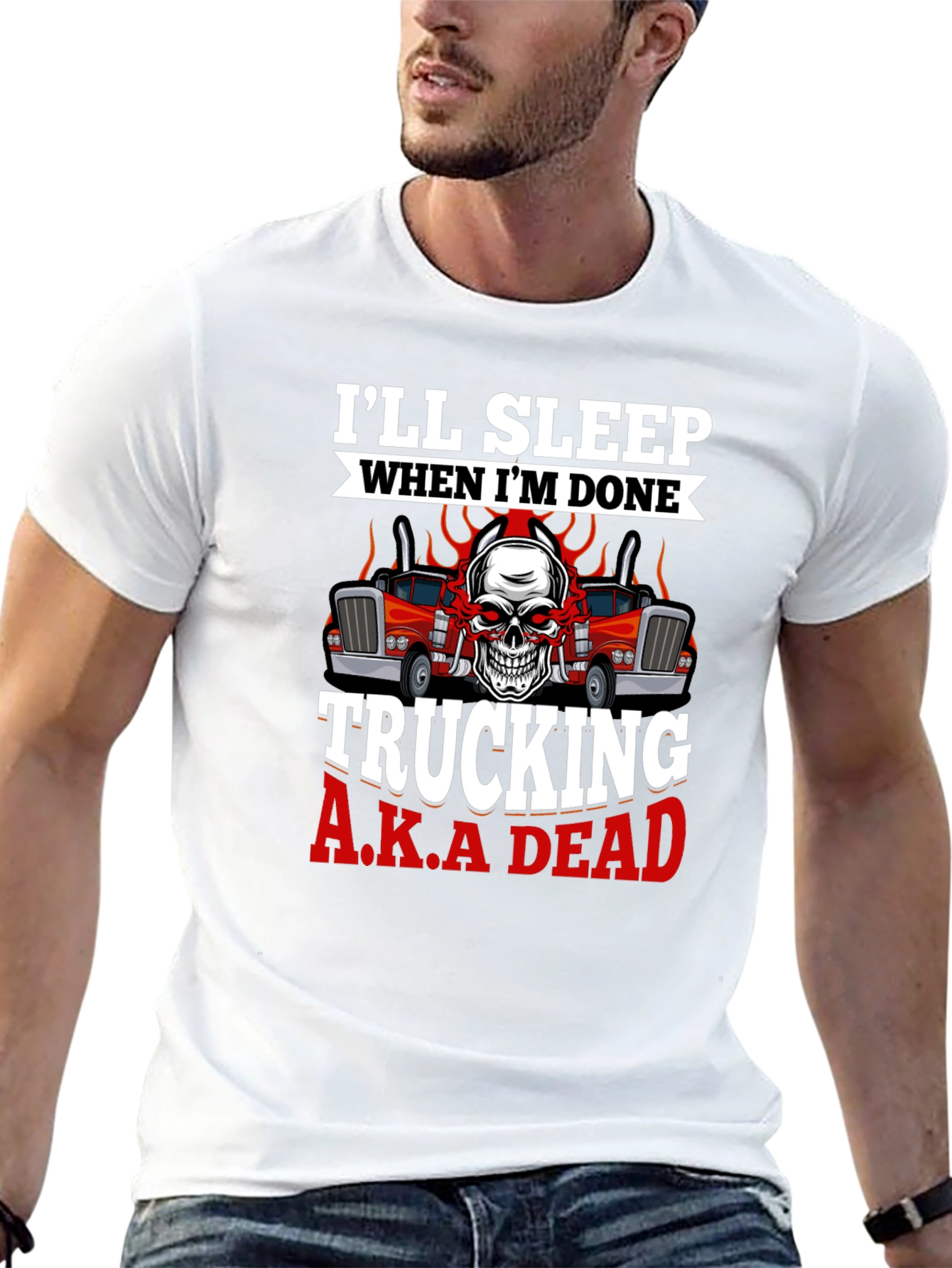 Trucking A.K.A Dead T-Shirt