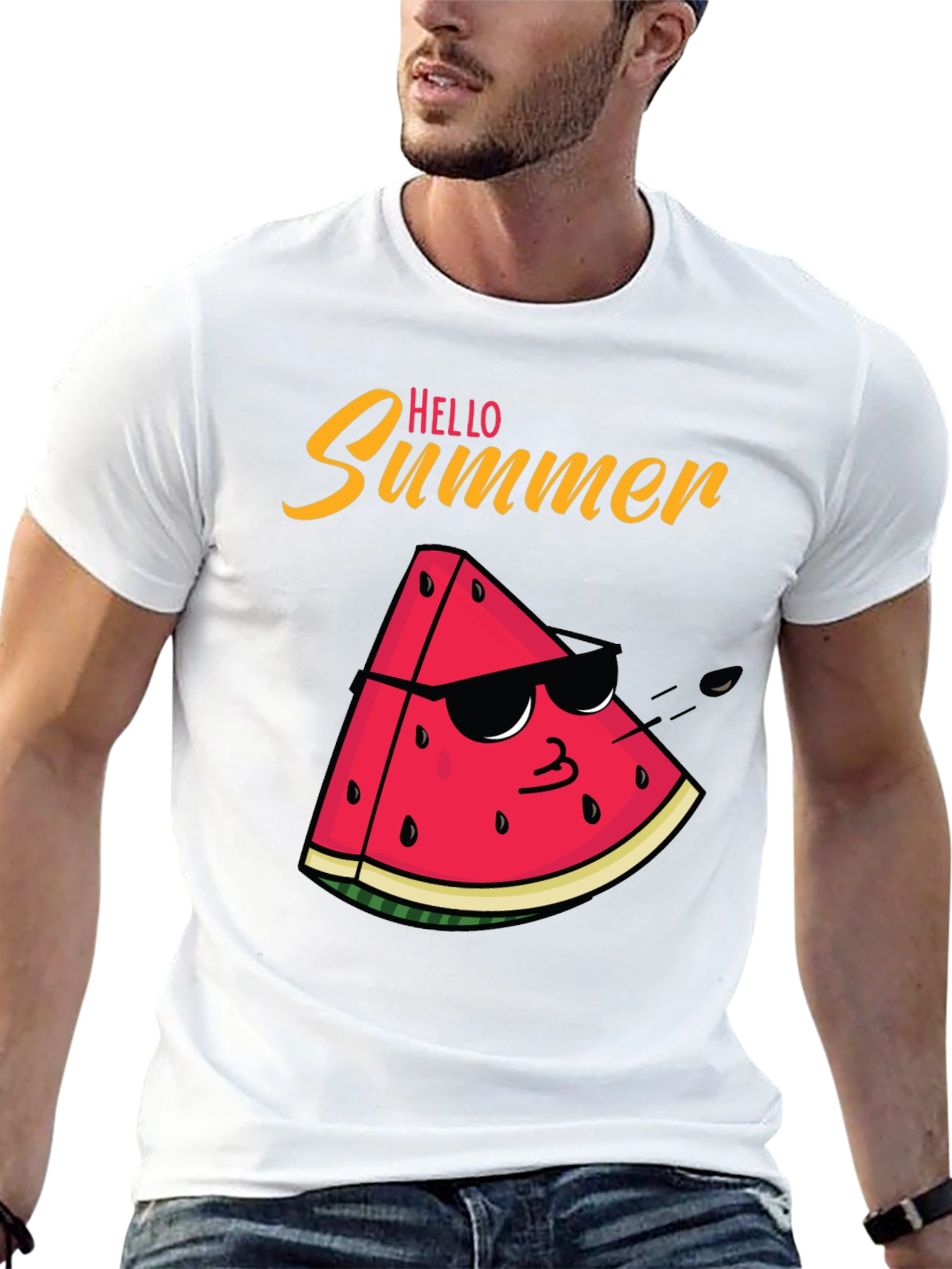 Cool Watermelon Summer T-Shirt