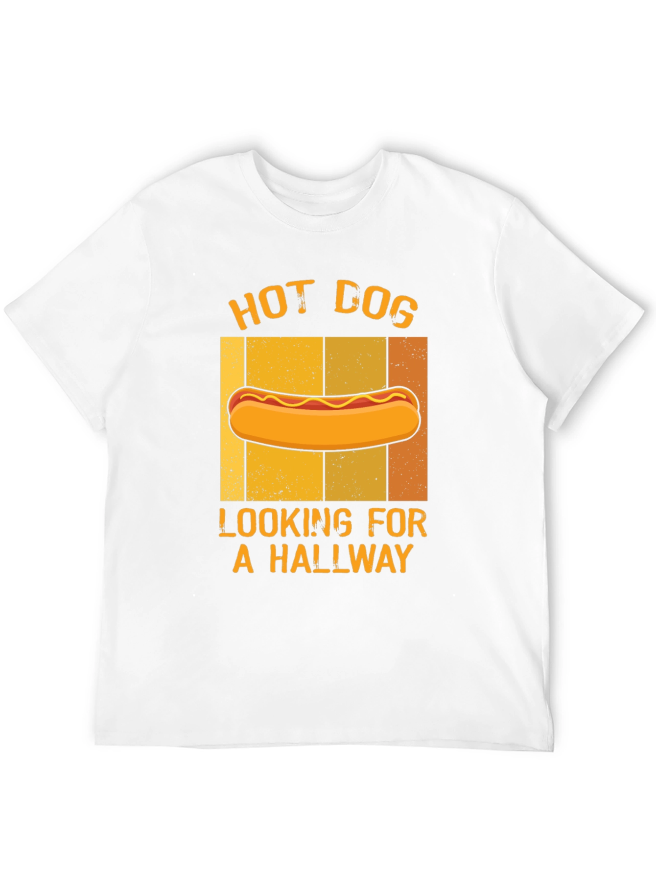 Hot Dog Hallway T-Shirt - Funny Graphic Tee