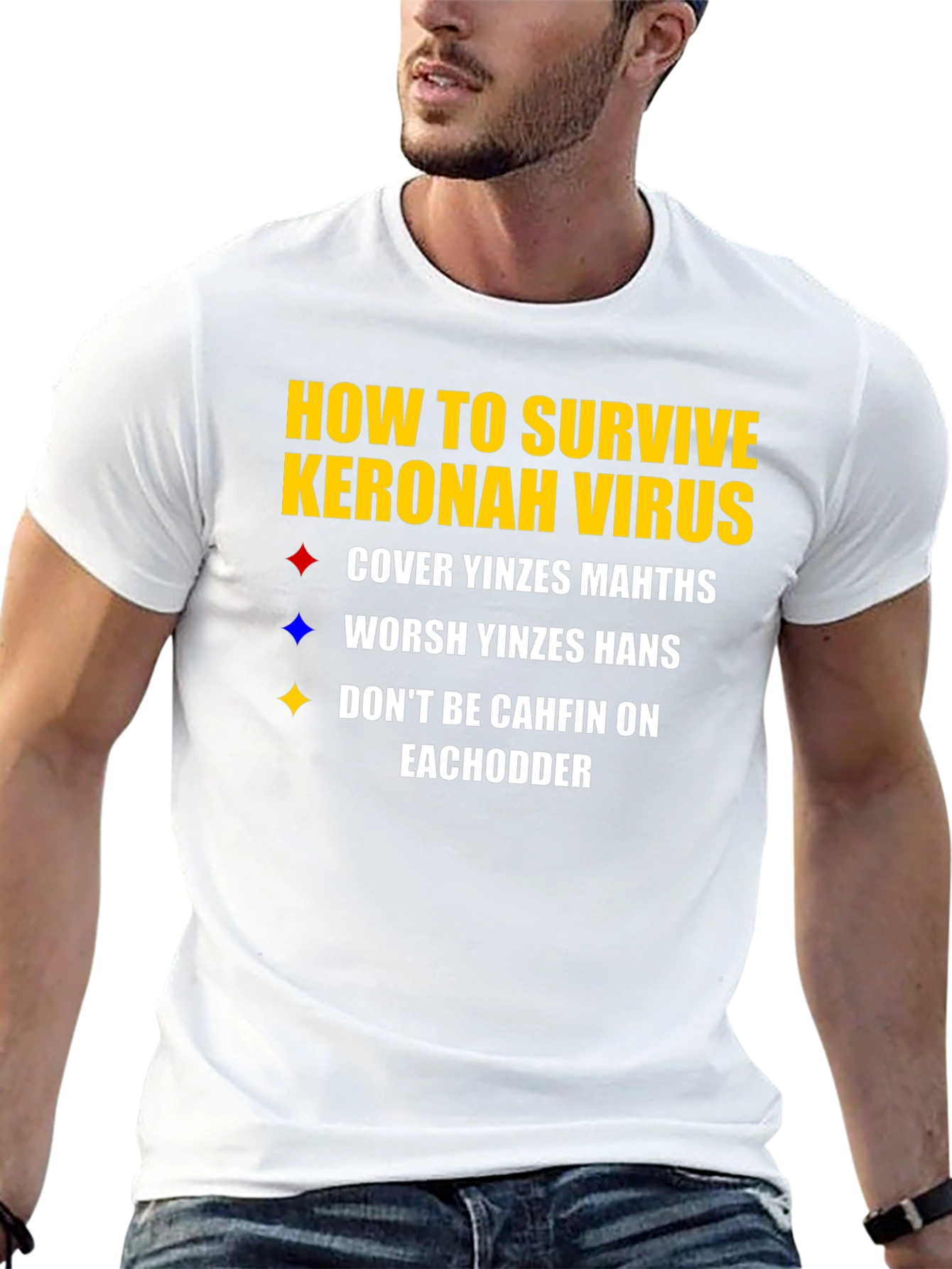 Humorous Keronah Virus Survival T-Shirt