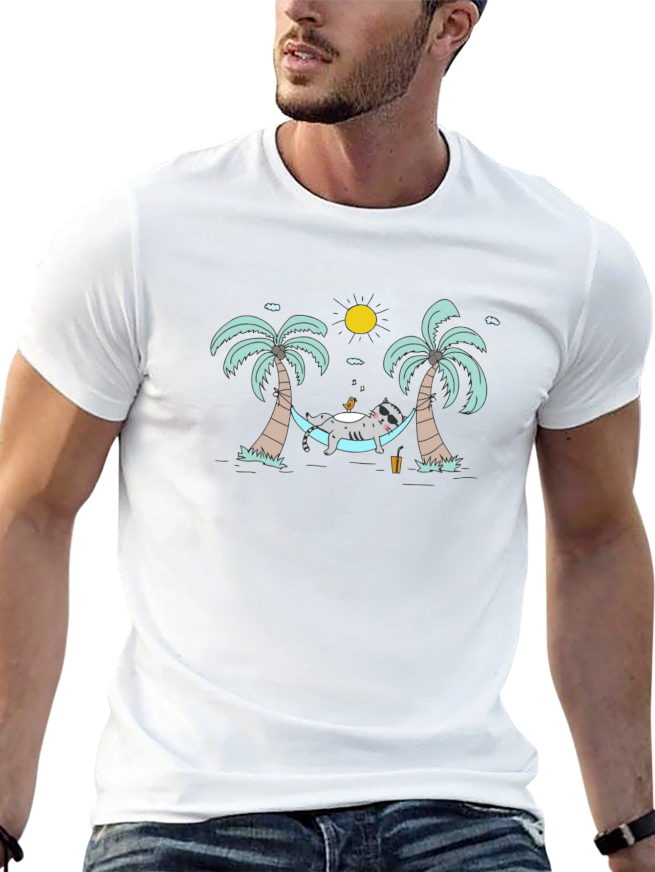 Relaxing Raccoon T-Shirt