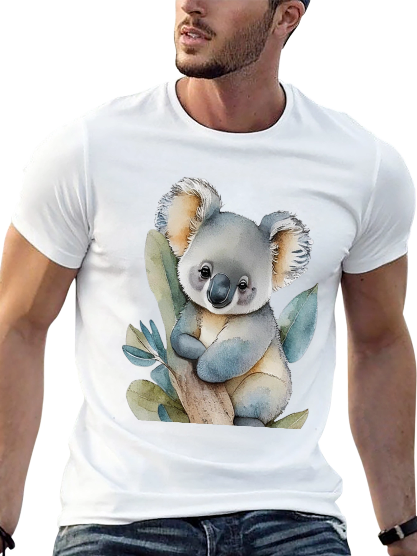 Cute Koala Bear Graphic T-Shirt