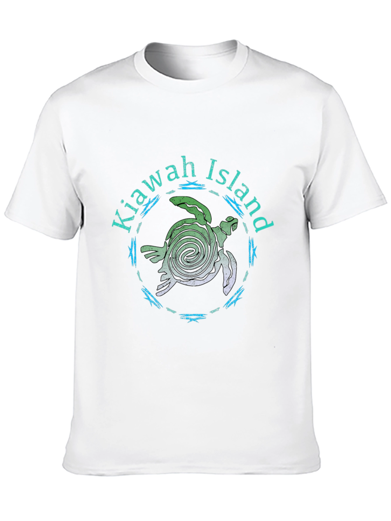 Kiawah Island Turtle Tee - Black Graphic T-Shirt