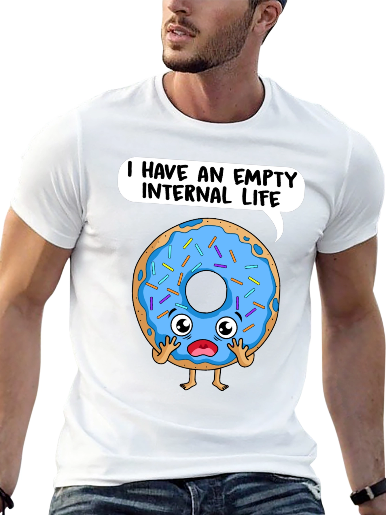 Empty Internal Life Donut T-Shirt