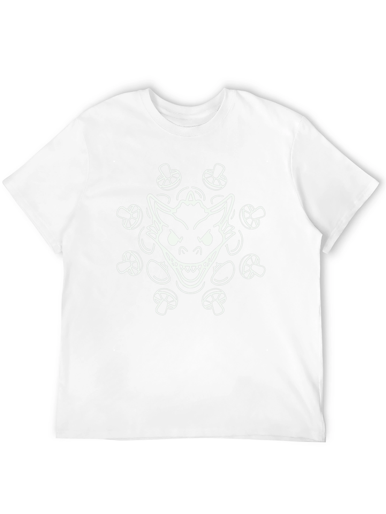Graphic Tee - Monster & Mushroom Design