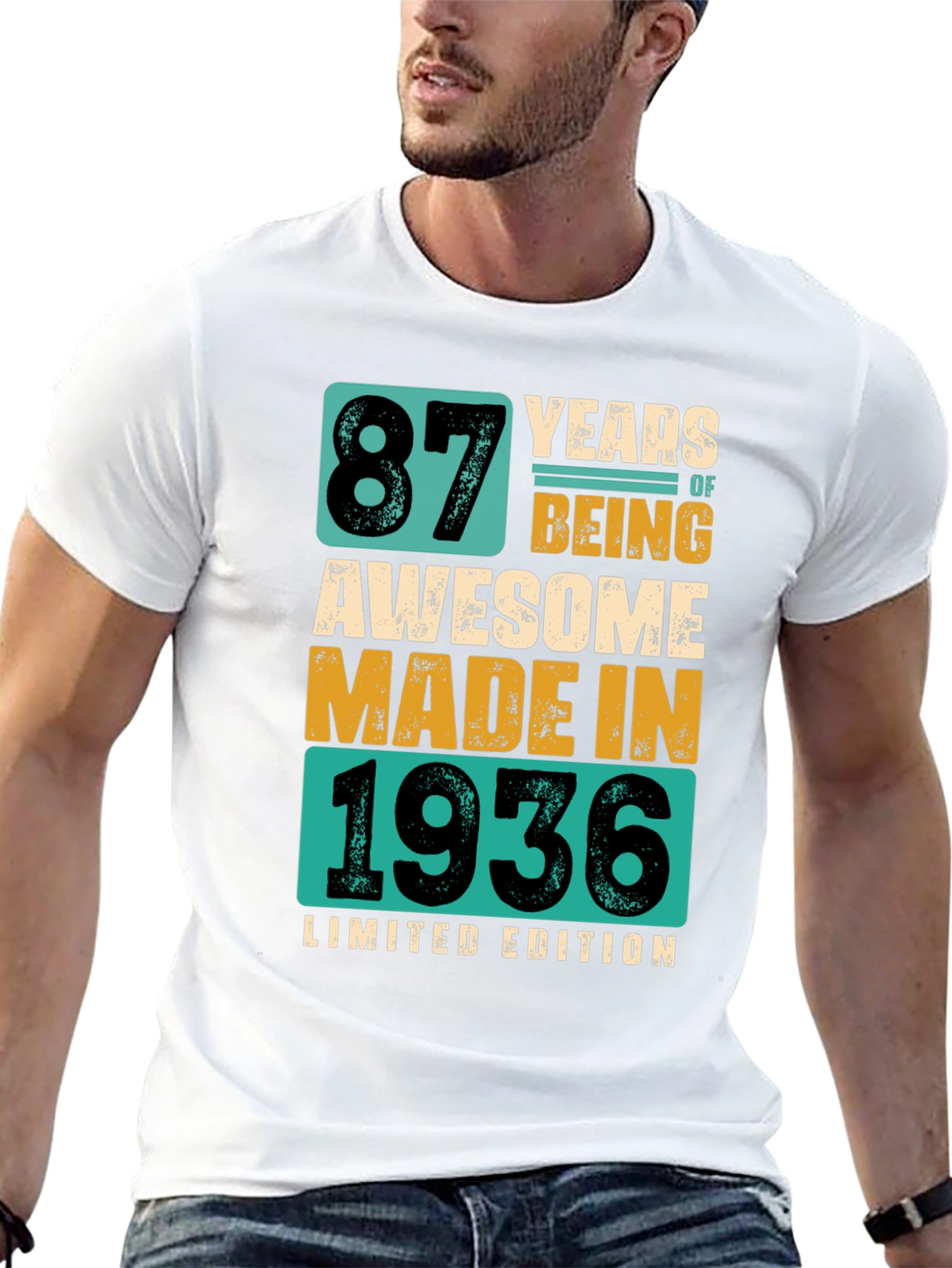 87th Birthday 1936 Limited Edition T-Shirt