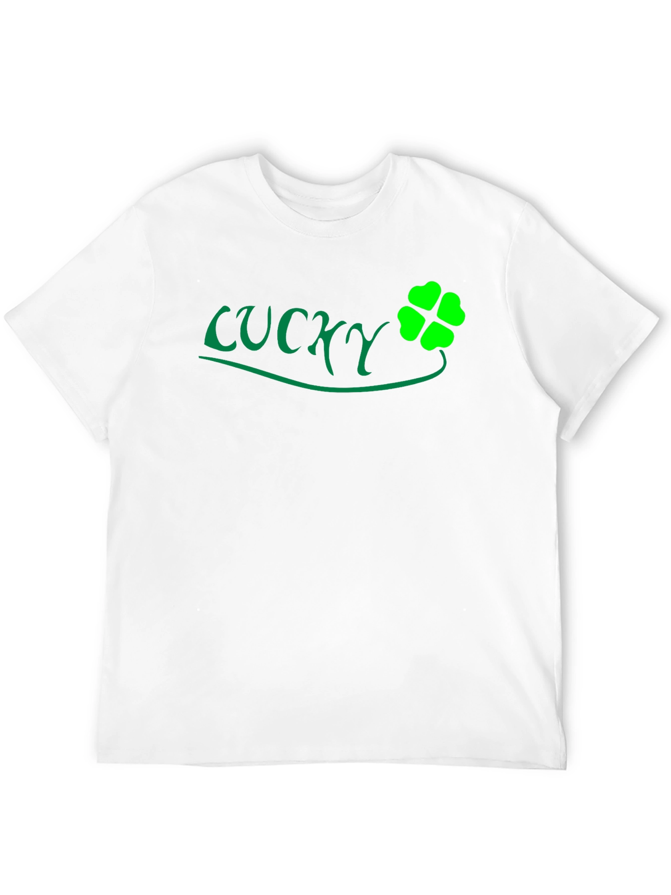 Lucky Clover Black T-Shirt