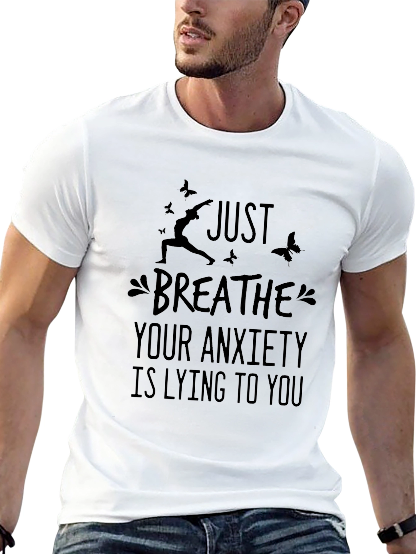 Just Breathe Anxiety T-Shirt