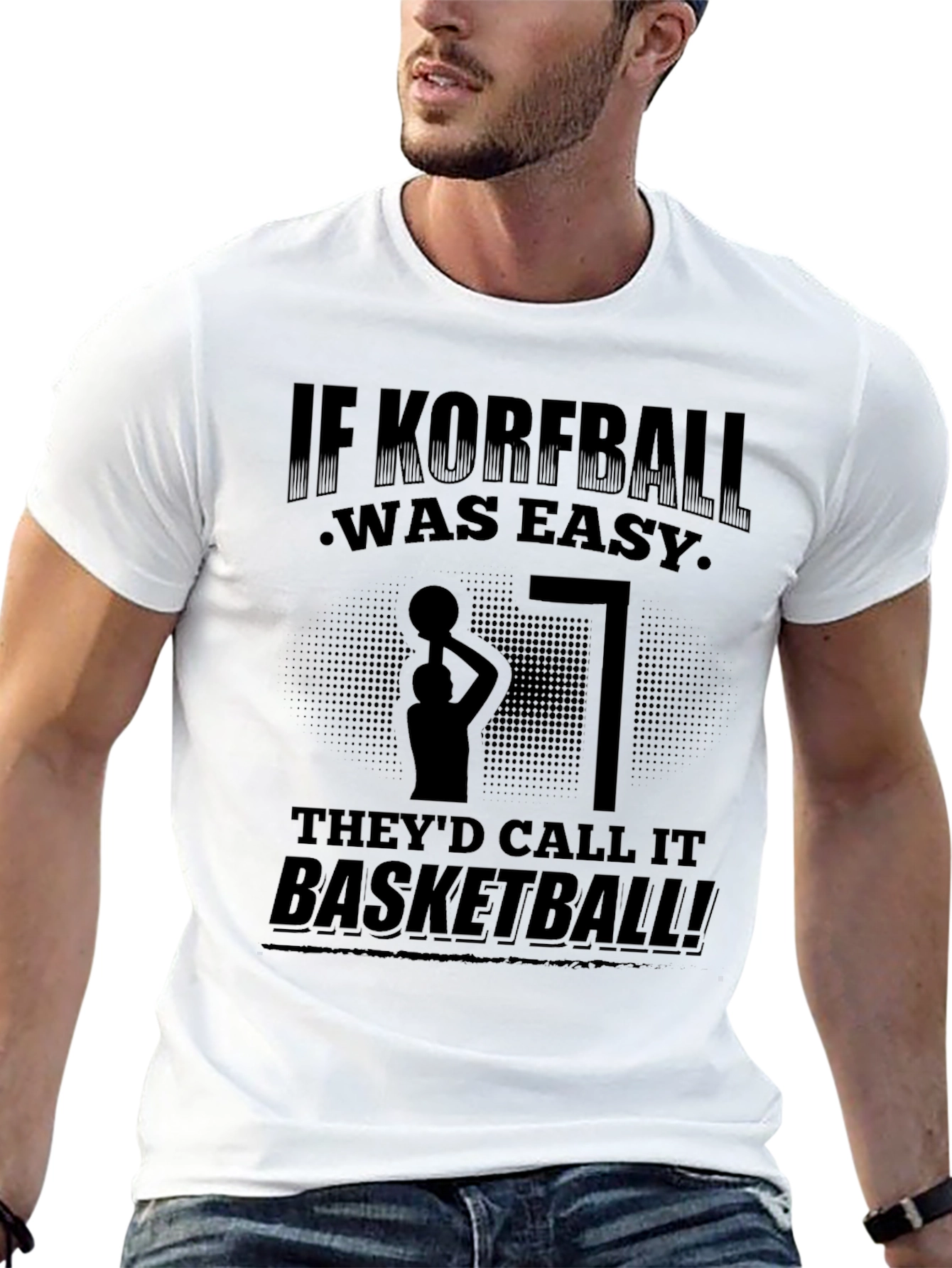 Korfball vs Basketball T-Shirt