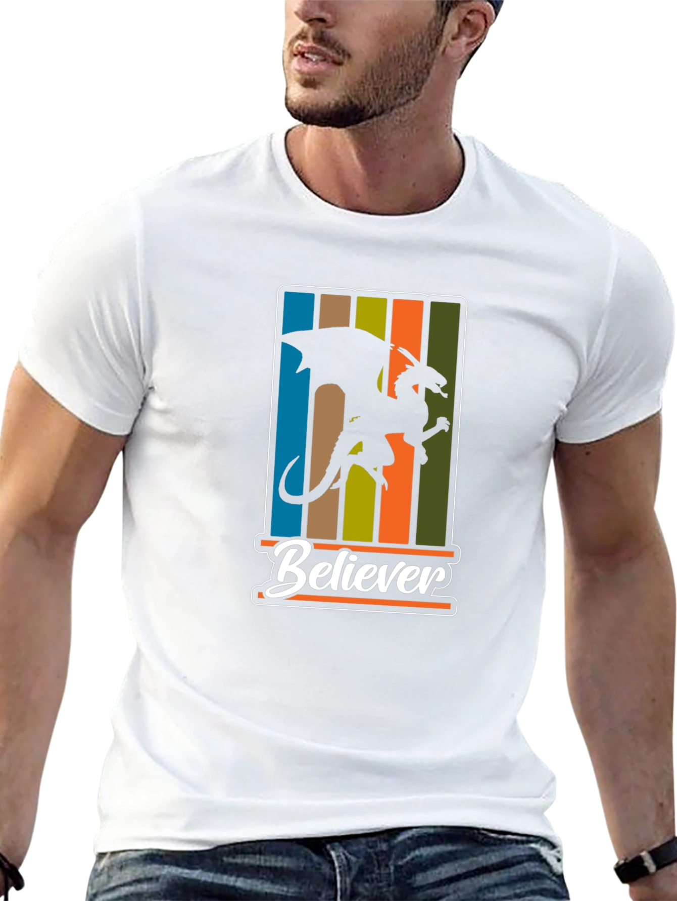 Dragon Believer Graphic T-Shirt - Fantasy Tee