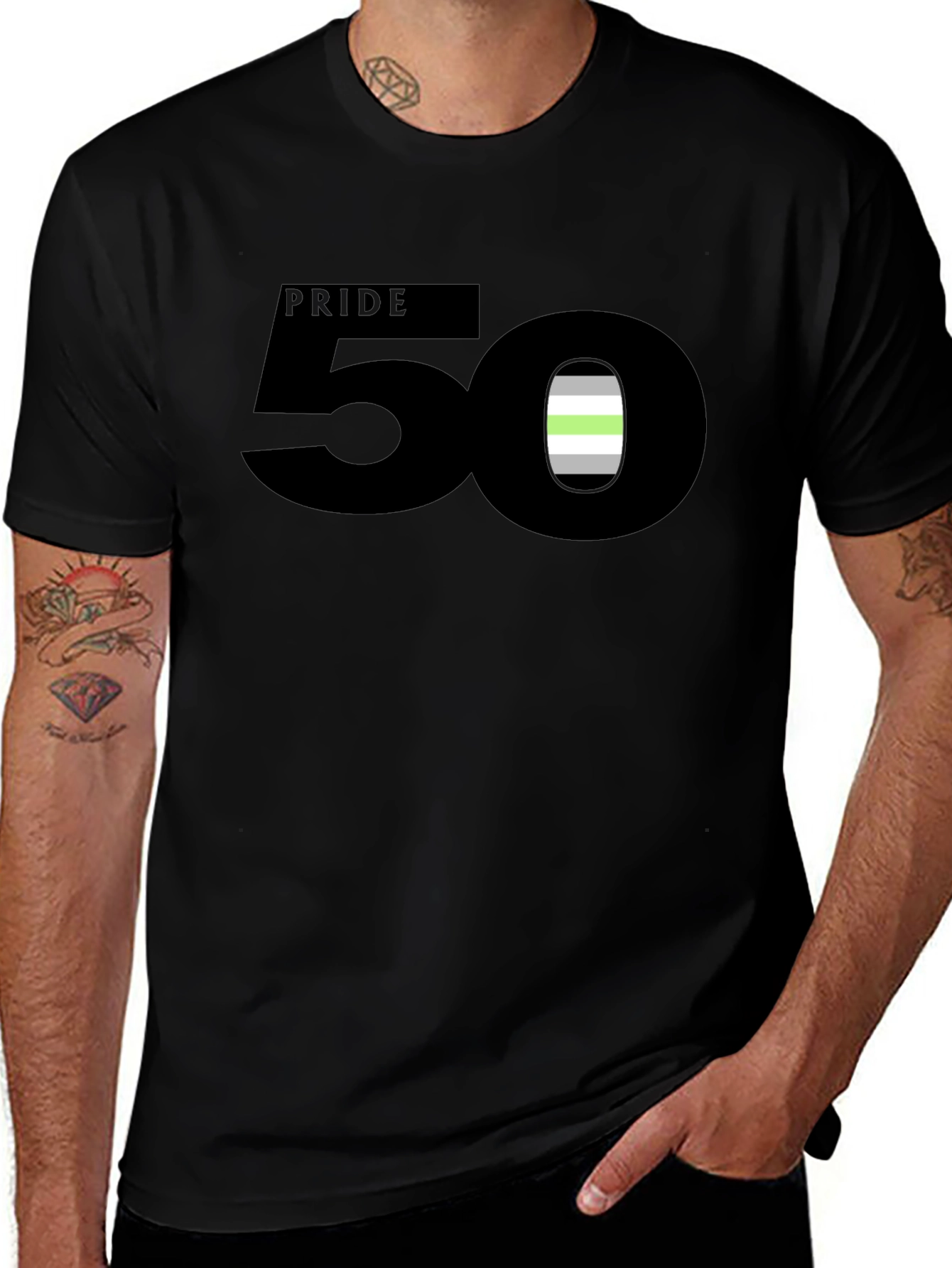 Agender Pride T-Shirt - Celebrate Identity