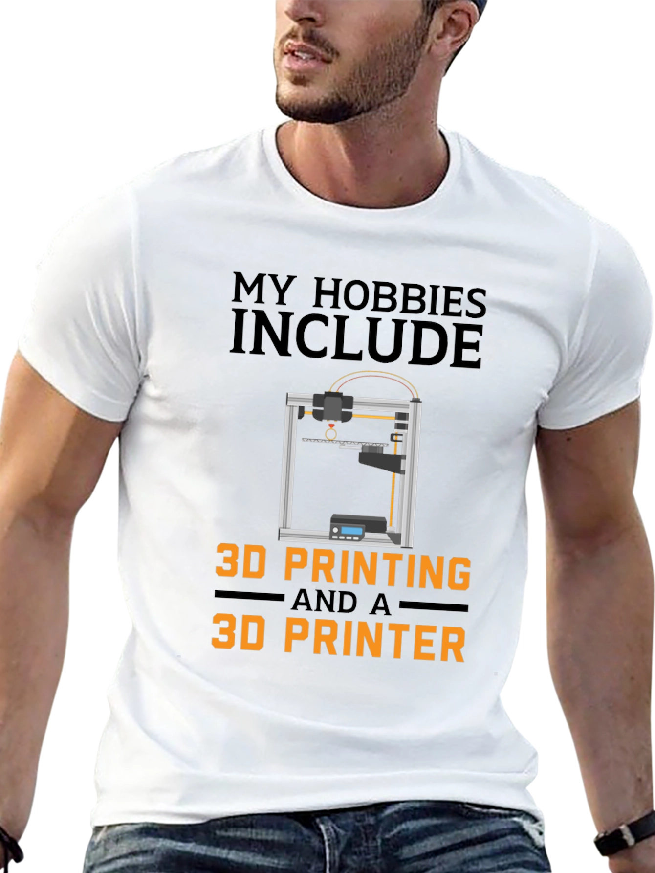 3D Printing Hobby T-Shirt - Funny 3D Printer Gift