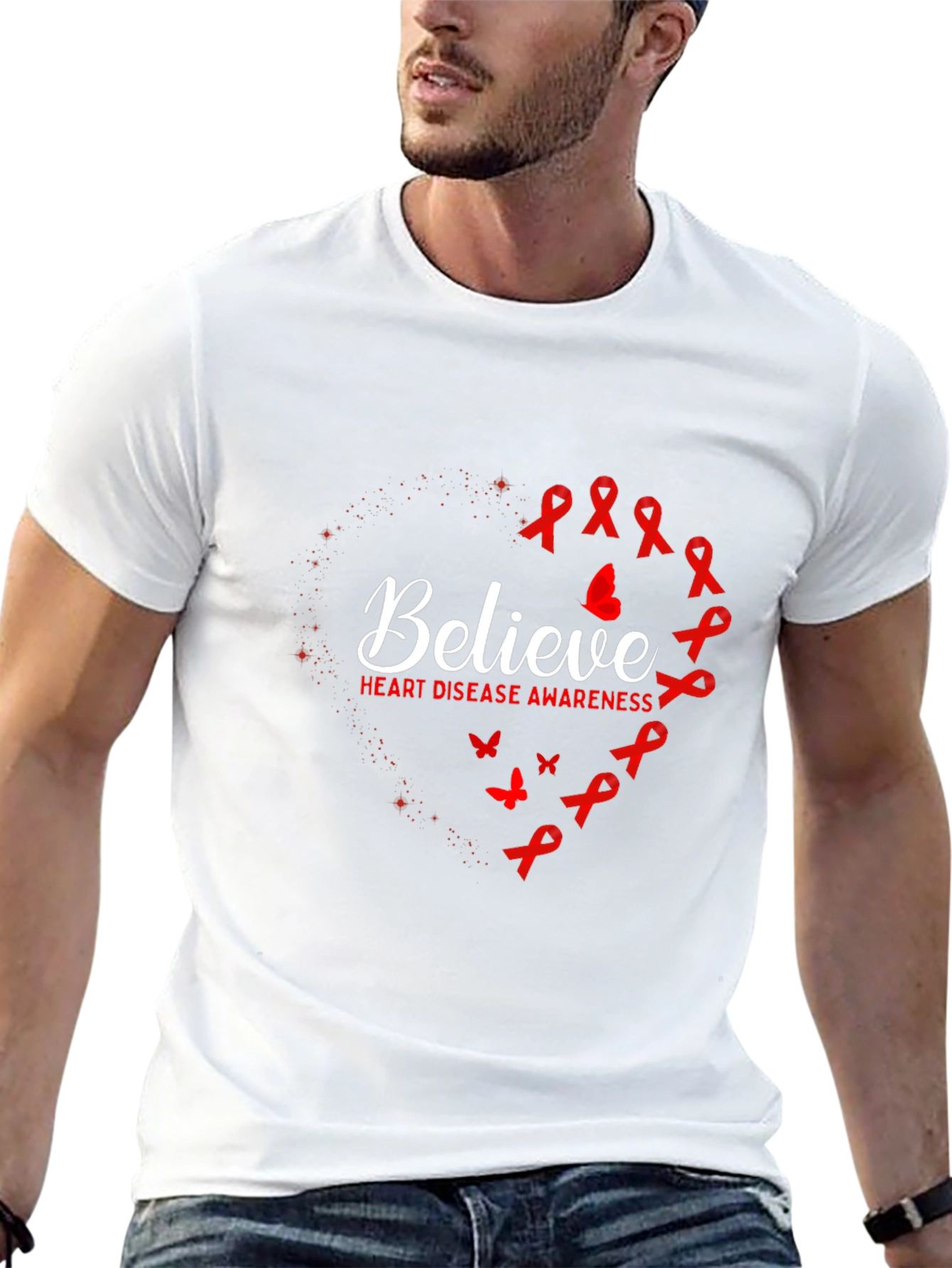 Believe Heart Disease Awareness T-Shirt