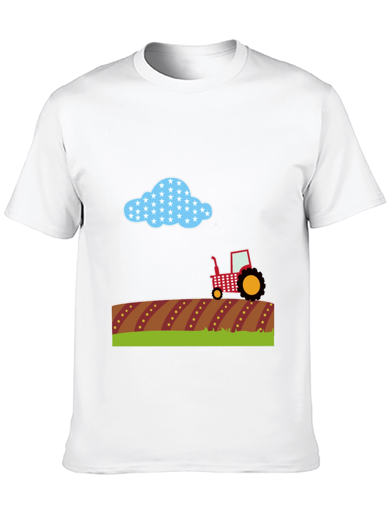 Farm Tractor Graphic Tee - Country Style