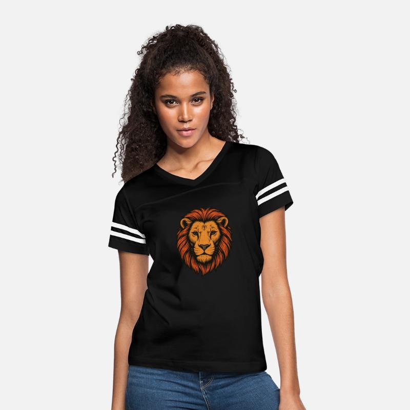 lion face tshirt