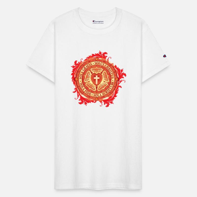 Luther Rose - Gothic Red - Christian