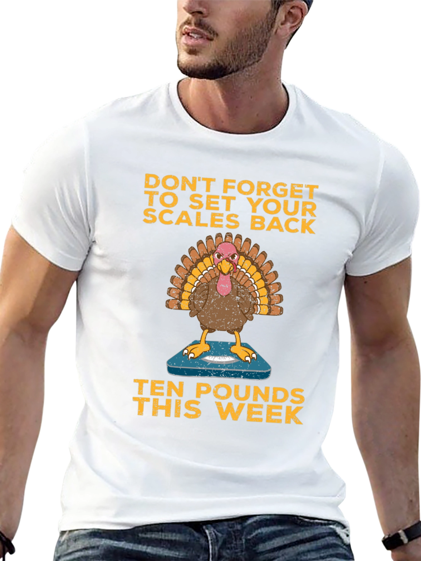 Funny Thanksgiving Turkey Diet T-Shirt