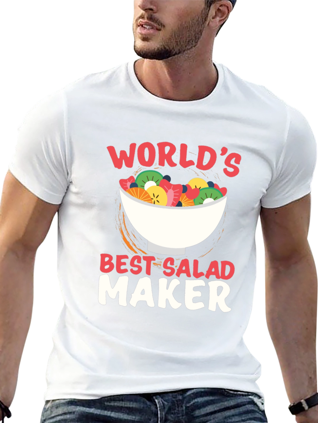 Worlds Best Salad Maker Graphic T-Shirt