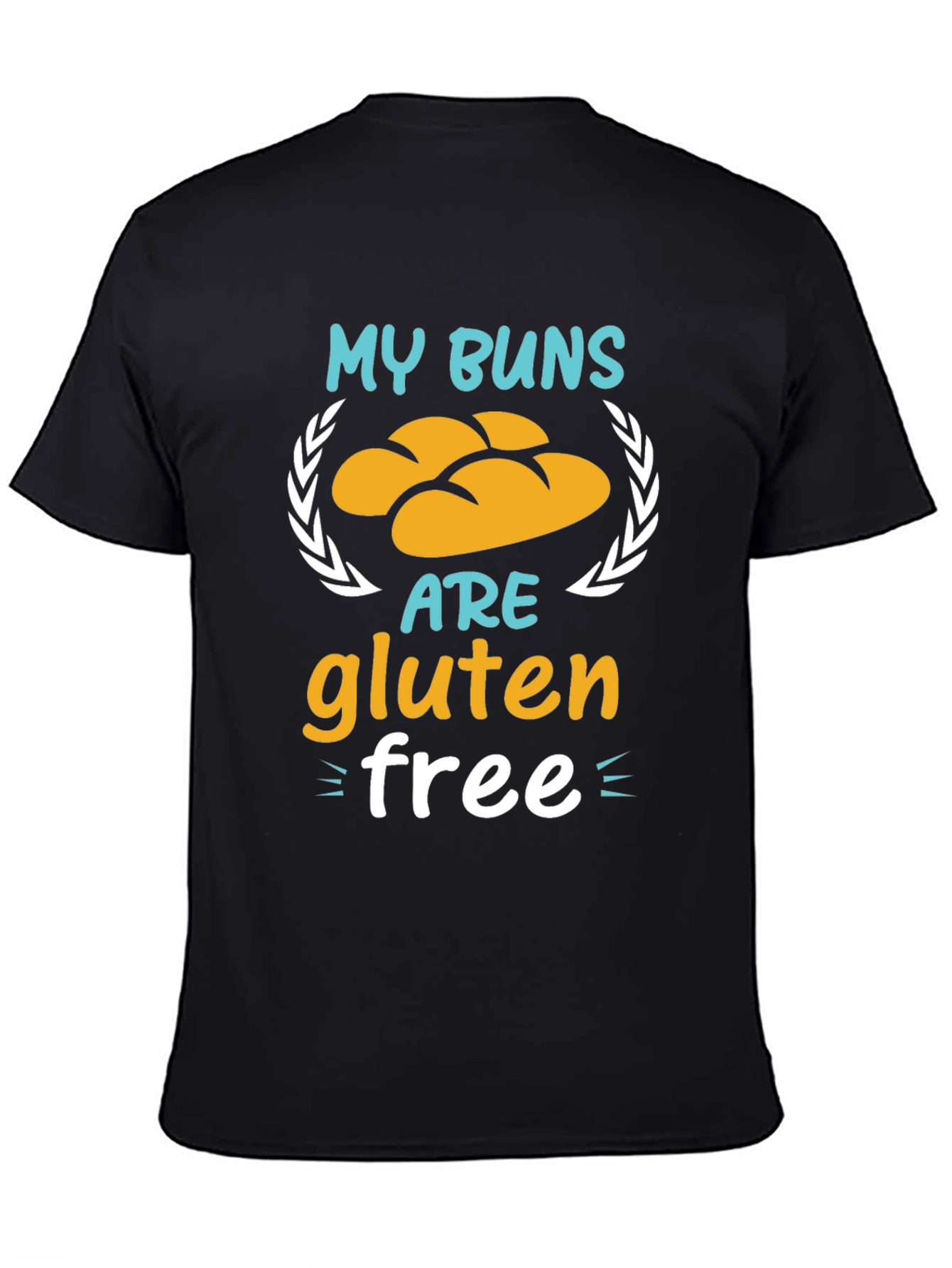 Gluten-Free Buns Graphic T-Shirt