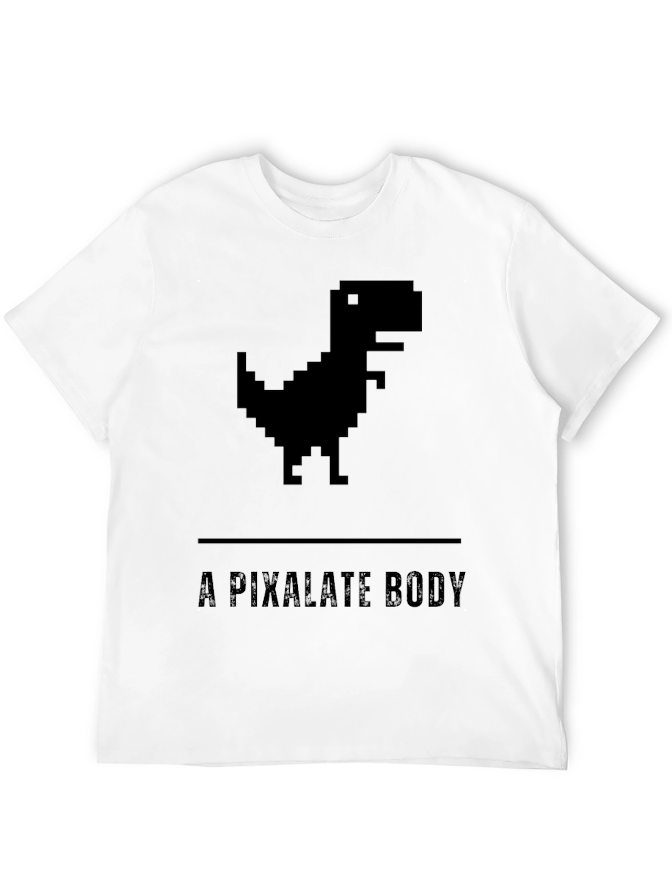 Pixelated Dino T-Shirt - A Pixelate Body