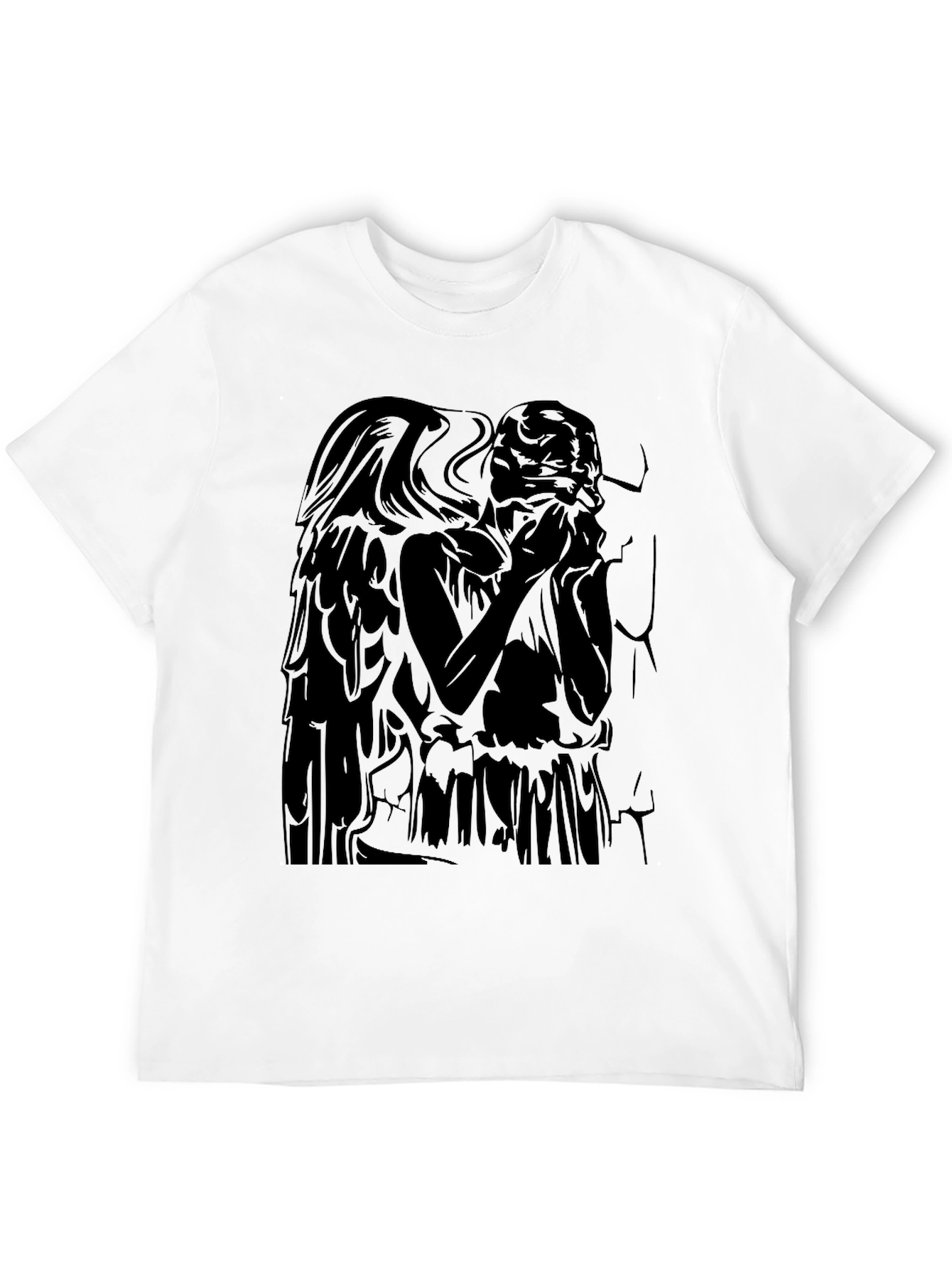 Weeping Angel Graphic Tee - Black T-Shirt