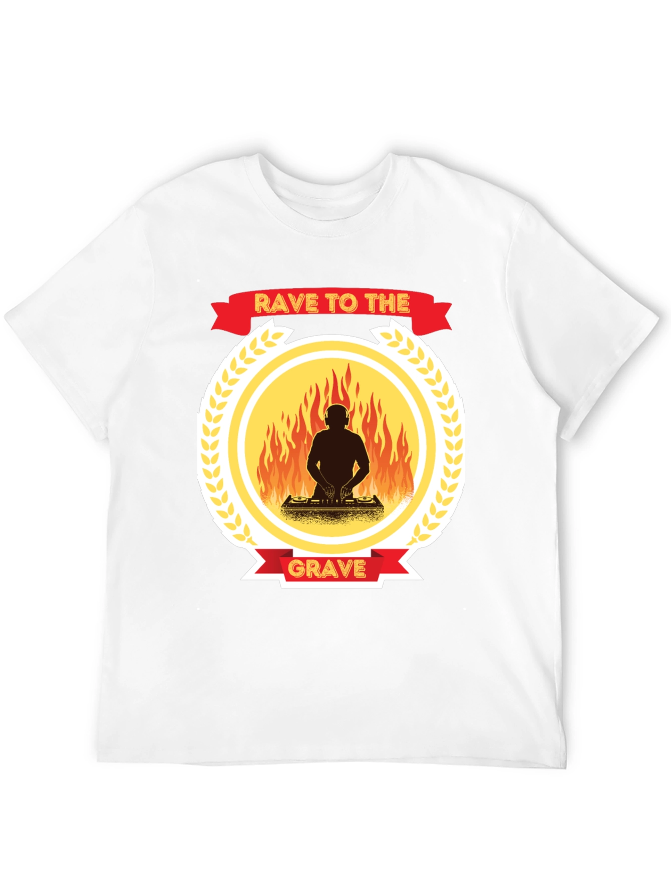 Rave to the Grave Graphic Tee