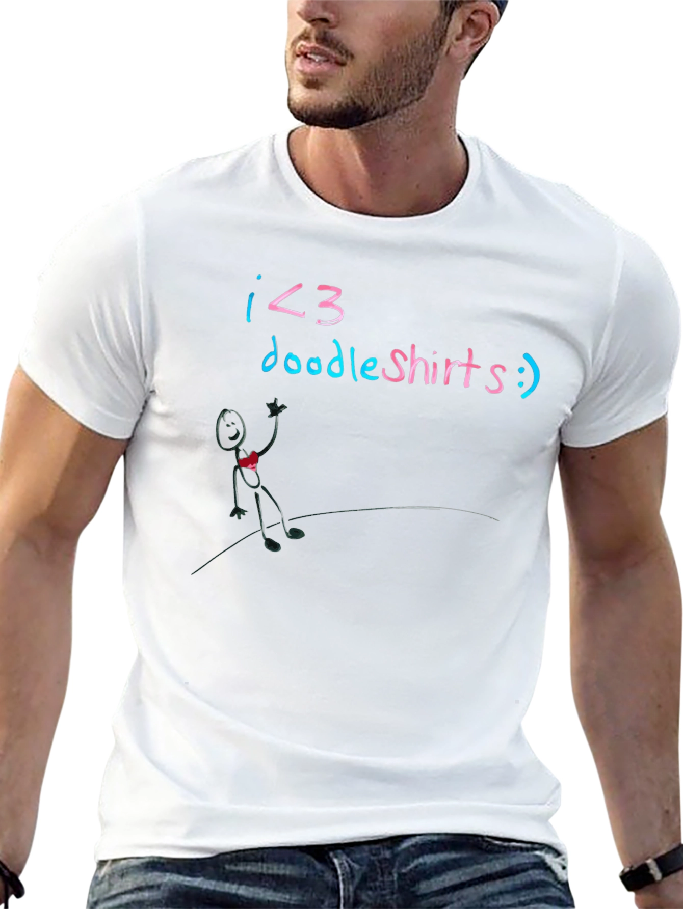 I <3 Doodle Shirts Tee - Funny Graphic Top
