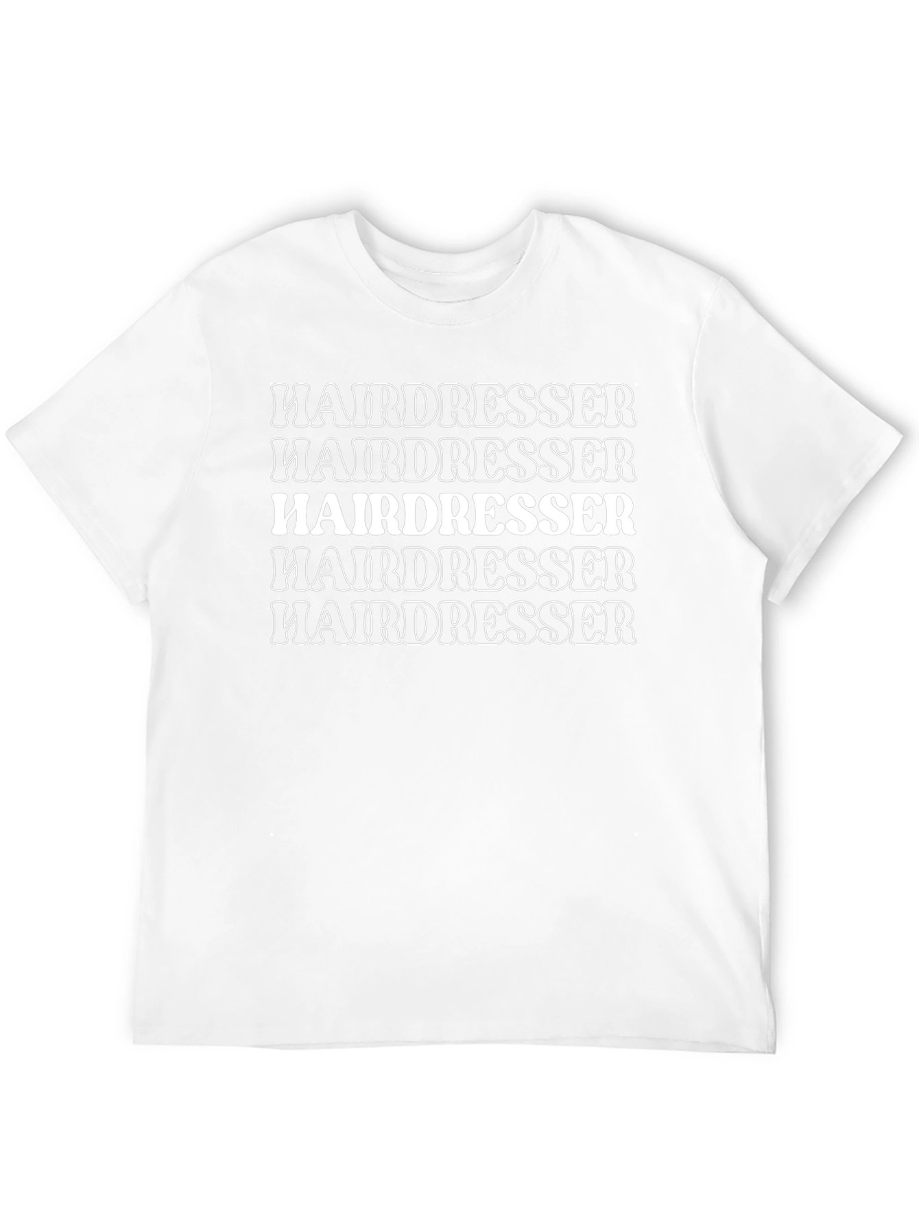 Hairdresser Graphic T-Shirt - Black