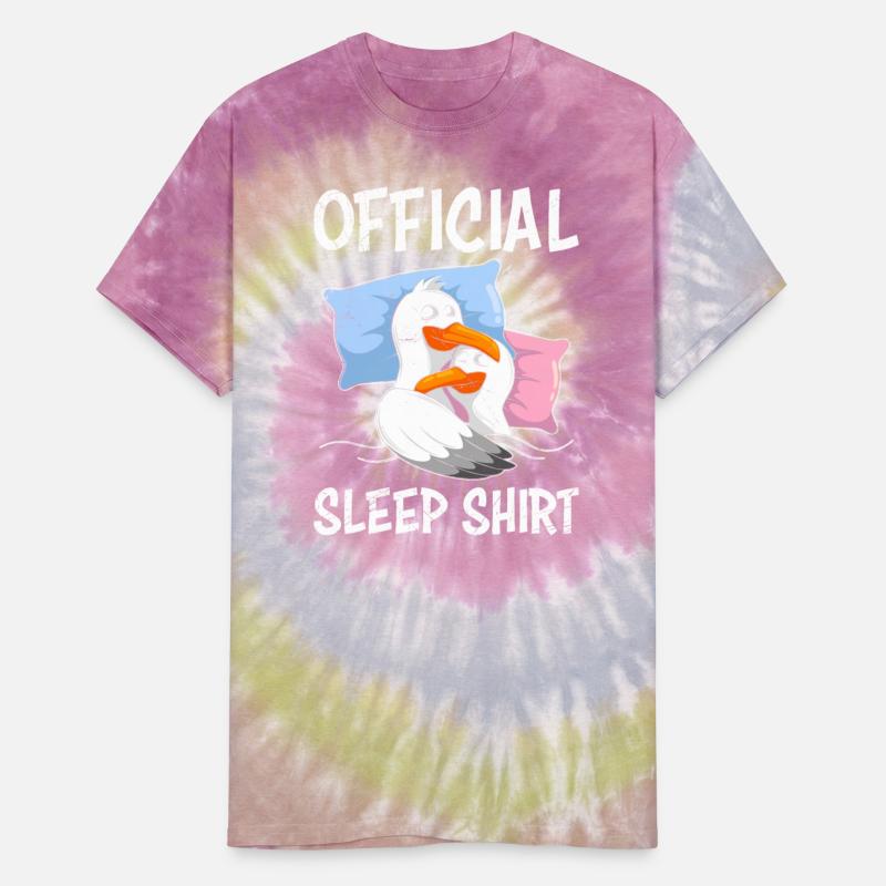 Official Sleep Shirt Seagulls Bird Lover Shirt