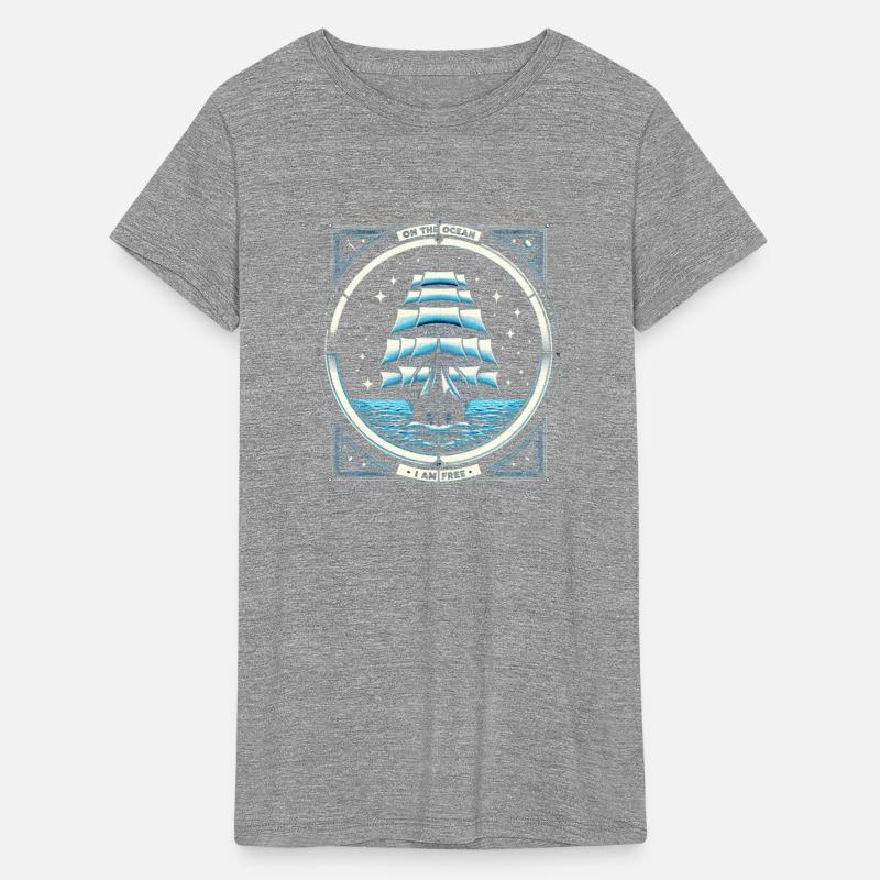 On the Ocean I am Free AI Style