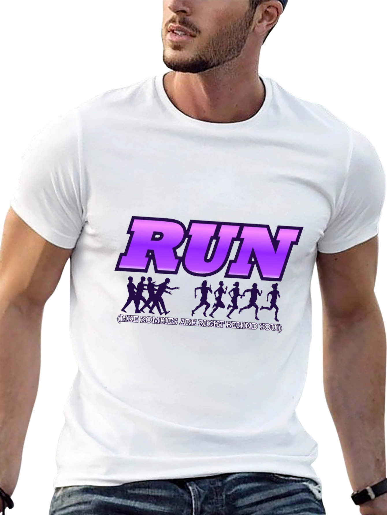 Run Like Zombies are Behind You T-Shirt