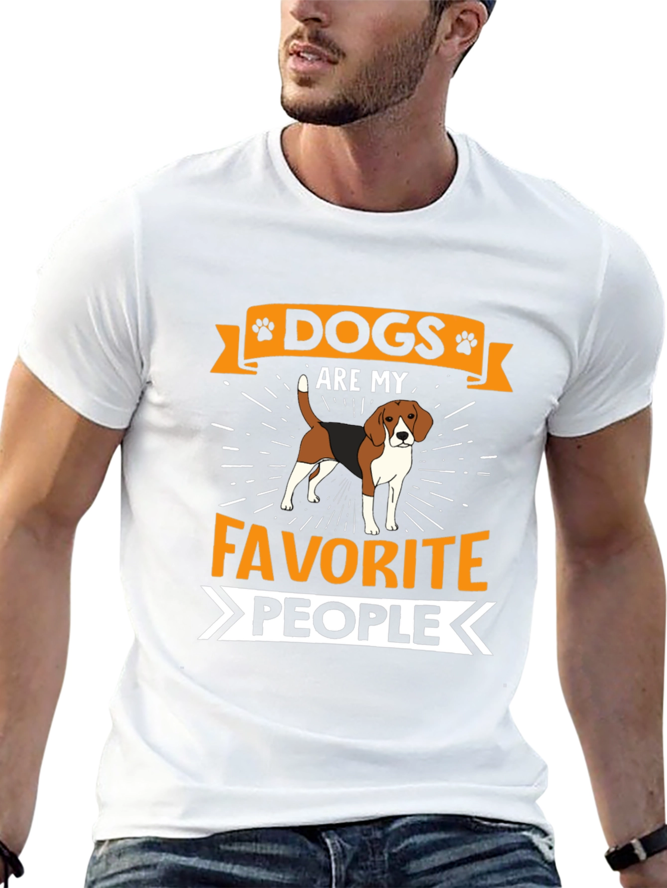 Dogs Are My Favorite People Graphic Tee