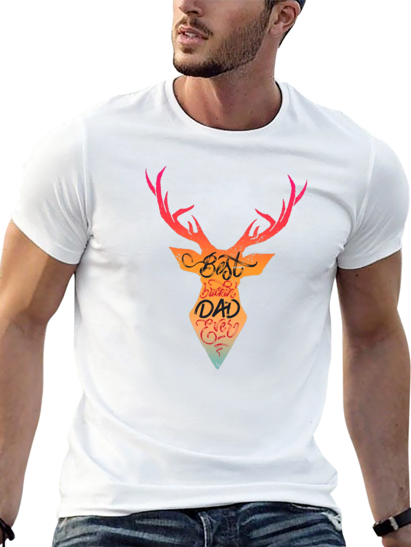 Best Buckin Dad Ever T-Shirt