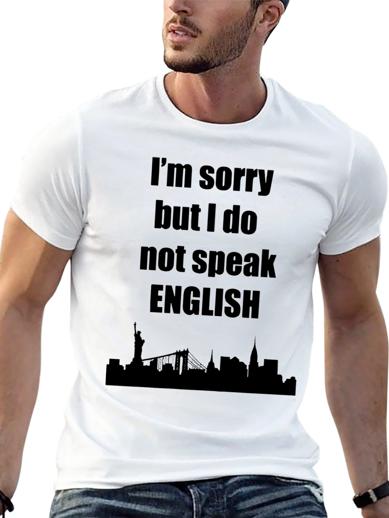 Im Sorry I Dont Speak English Graphic Tee