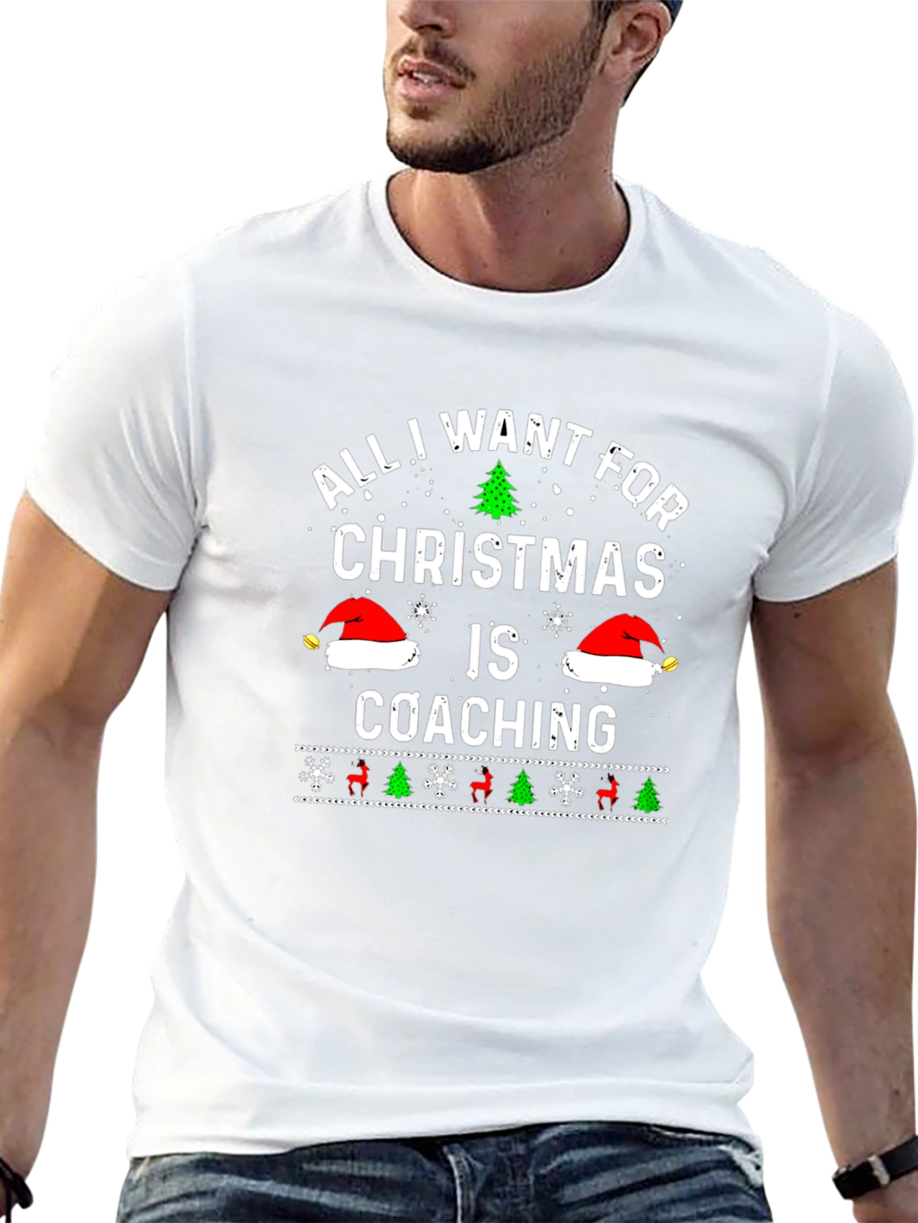 All I Want for Christmas Coaching T-Shirt