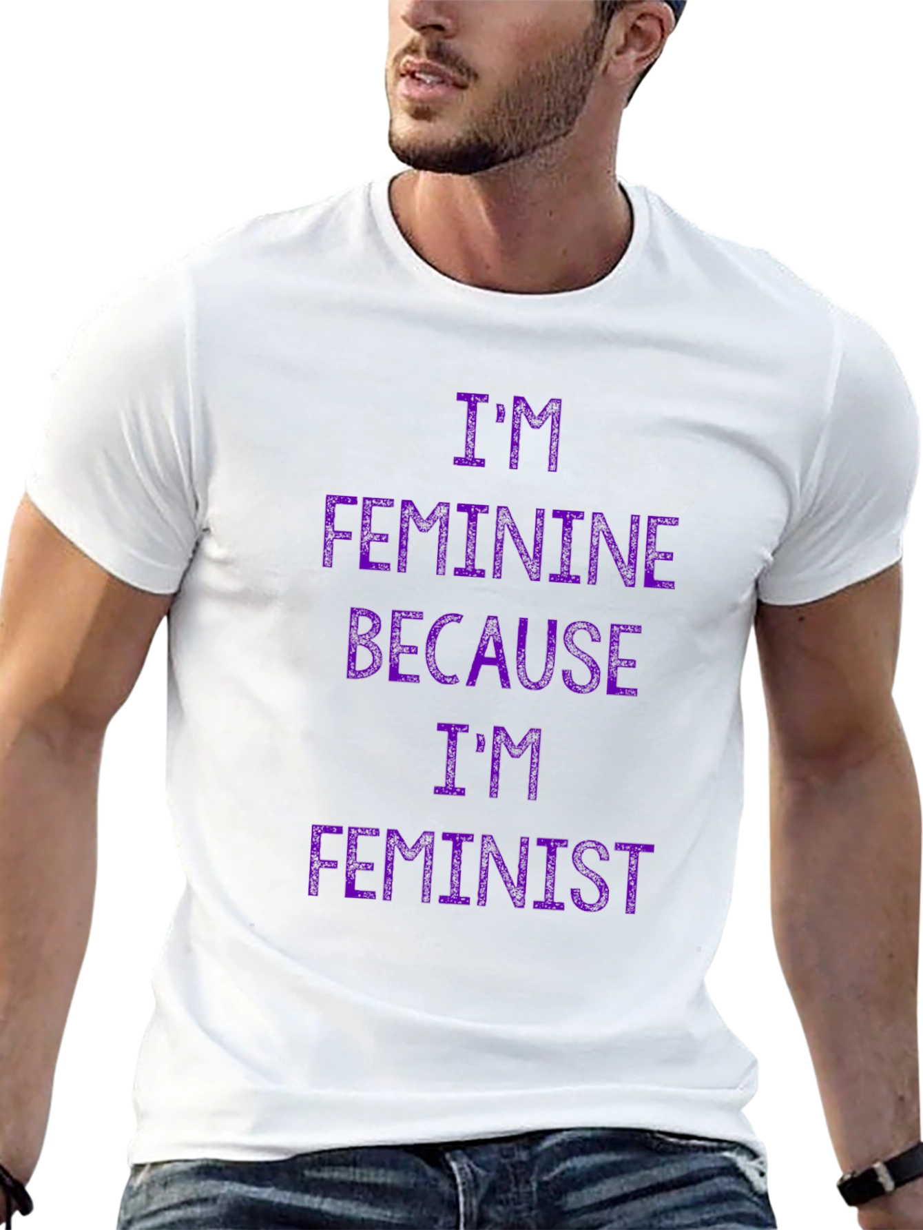 Feminist Statement Tee - Im Feminine