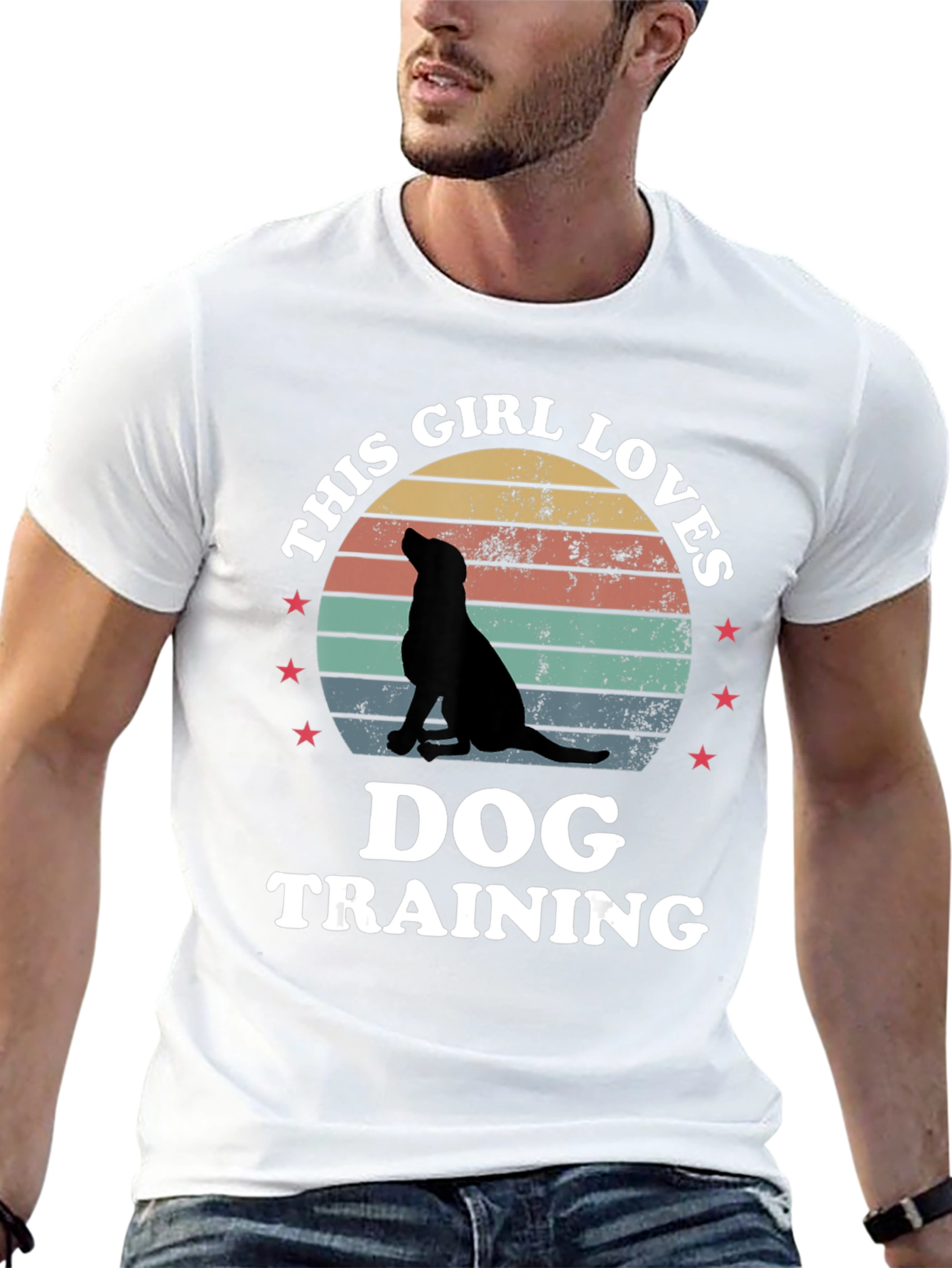 Dog Training Lover Graphic T-Shirt