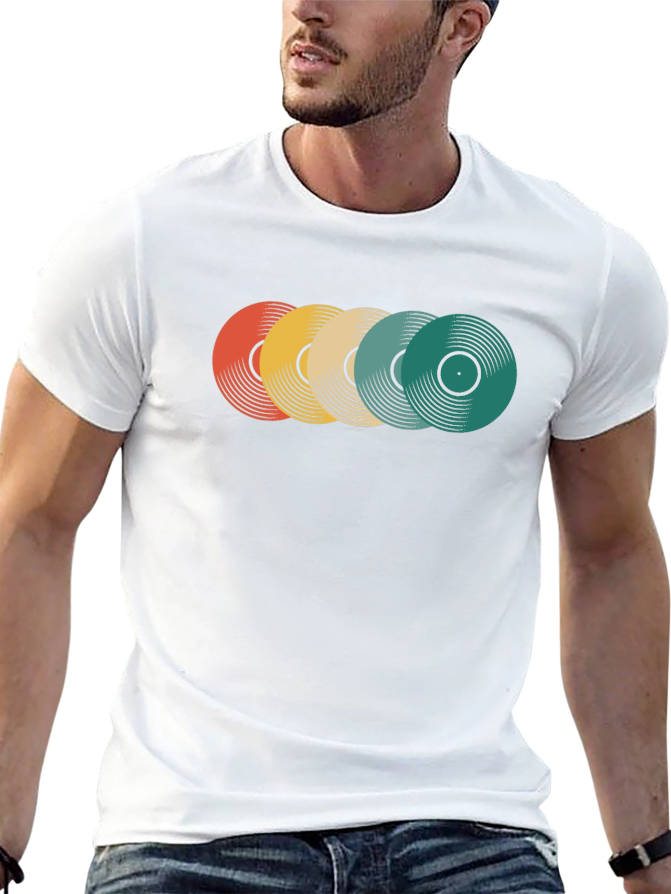 Retro Vinyl Record T-Shirt