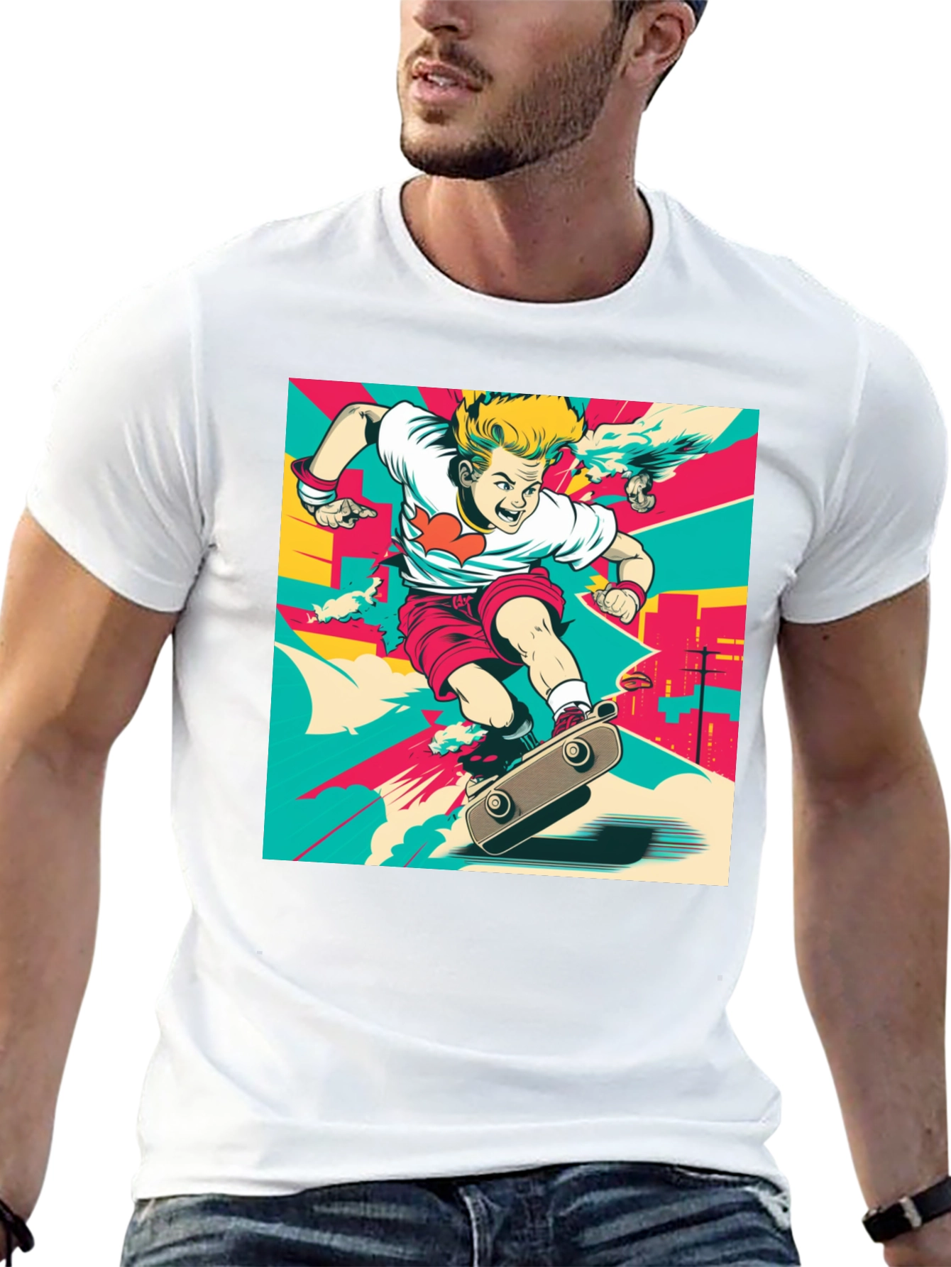 Rad Skater Graphic Tee